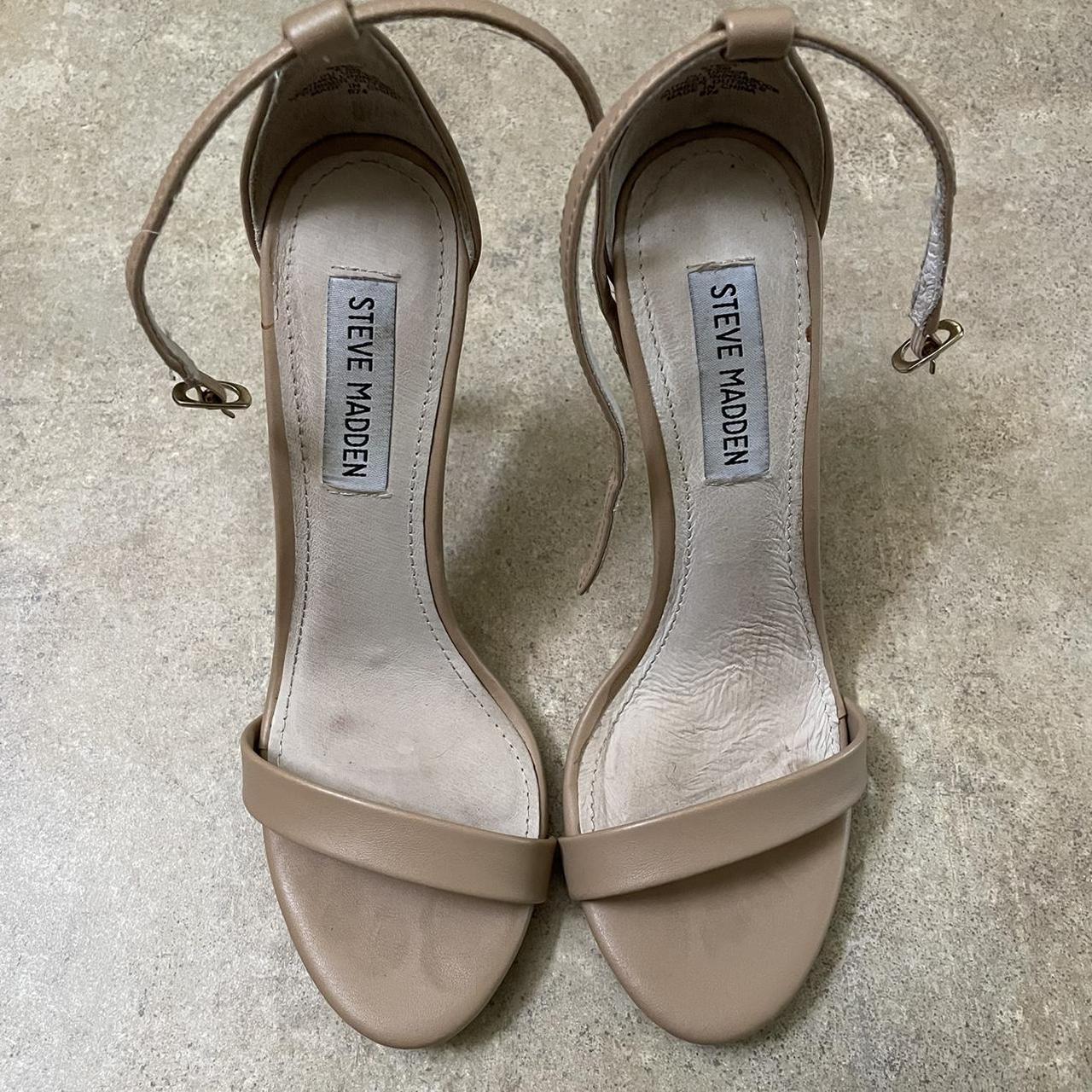 steve madden 2 strap heels
