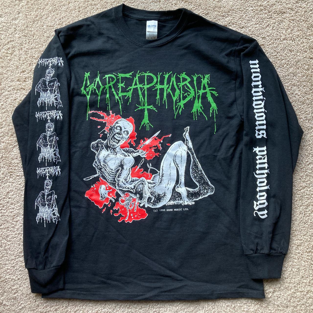 Goreaphobia “Morbidious Pathology” long sleeve... - Depop