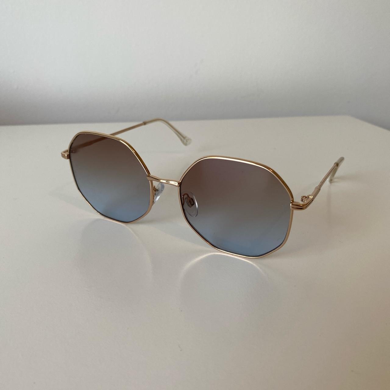 Cute hexagonal sunglasses Bought for about €20... - Depop