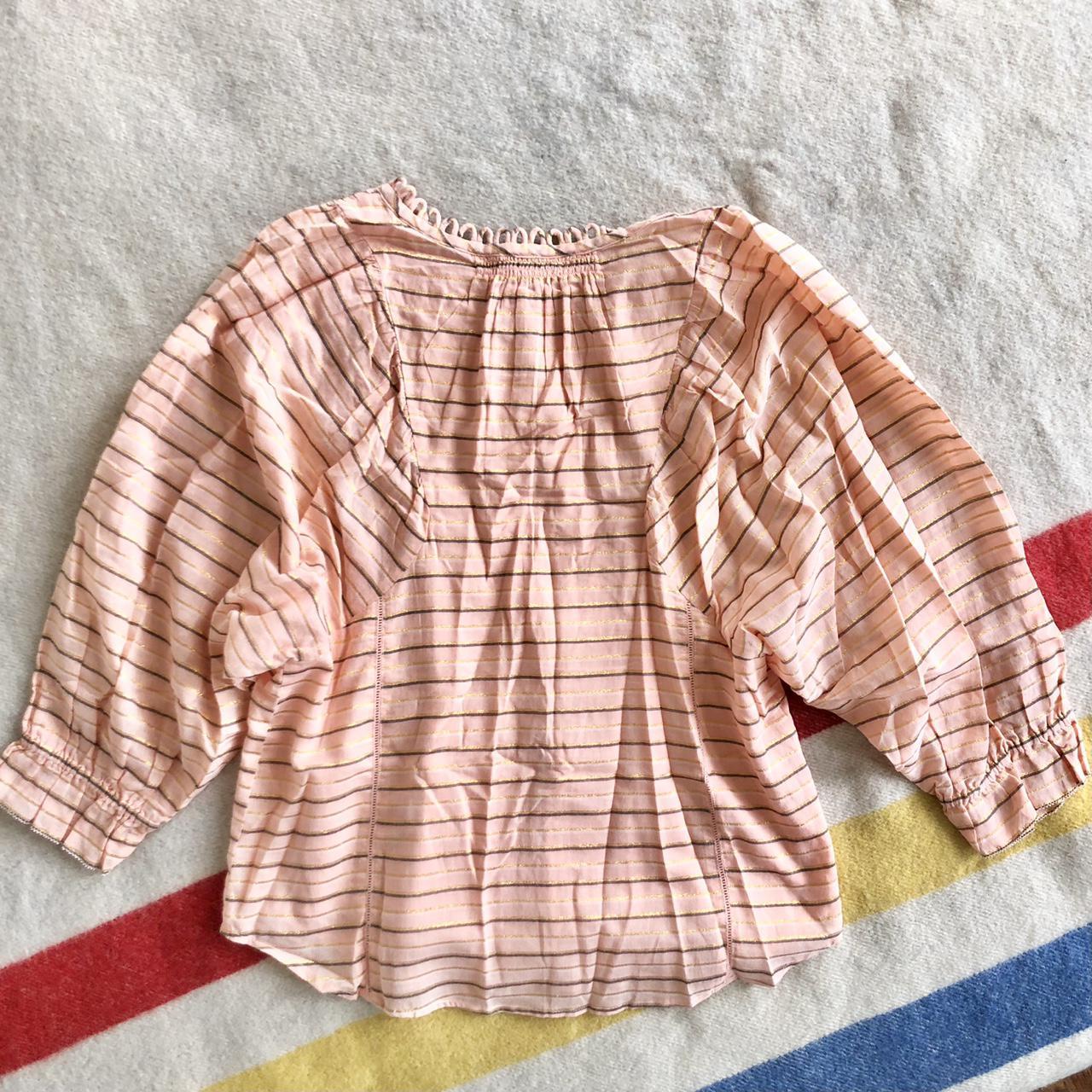 Product Image 2 - APIECE APART orange stripe blouse,