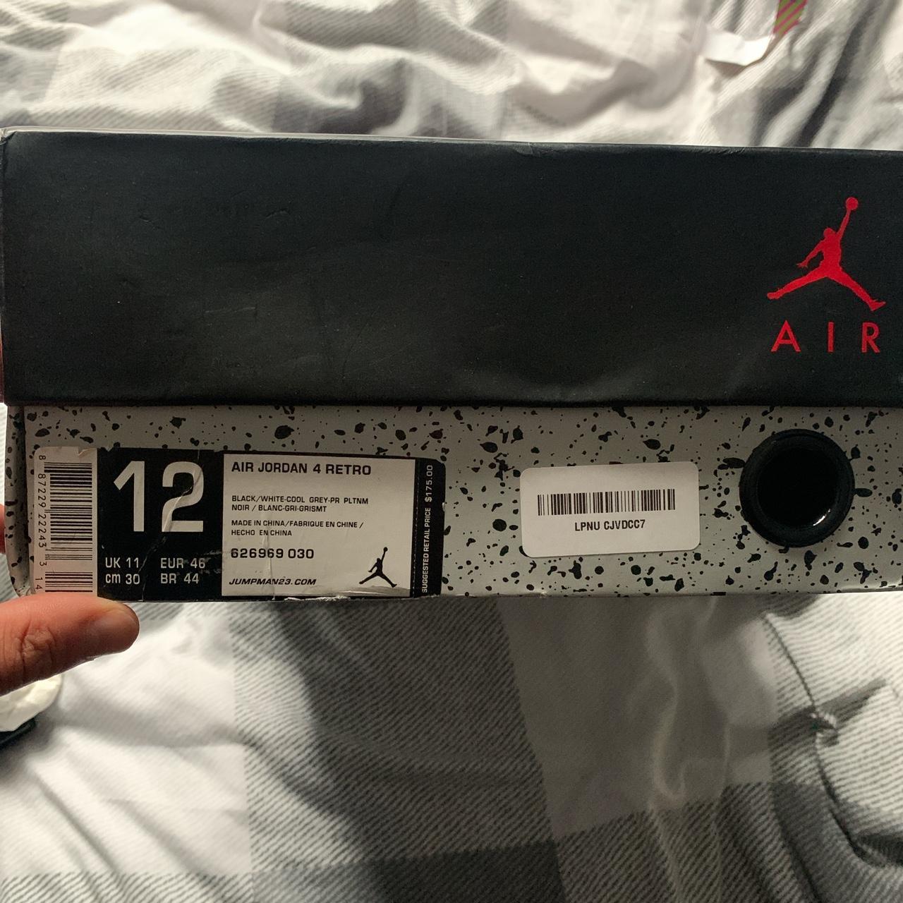 Air jordan 4 BOX OPEN TO OFFERS X uk 11 us12 #jordan... - Depop