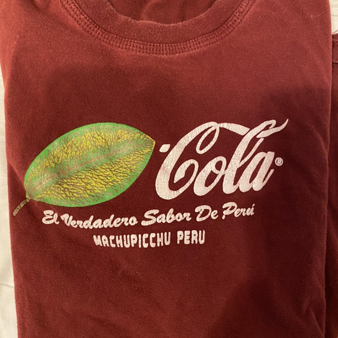 Peru coca leaf Coca Cola shirt. Bought in Peru, worn...