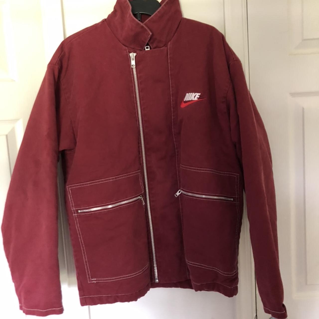 Supreme x Nike double zip quilted work jacket