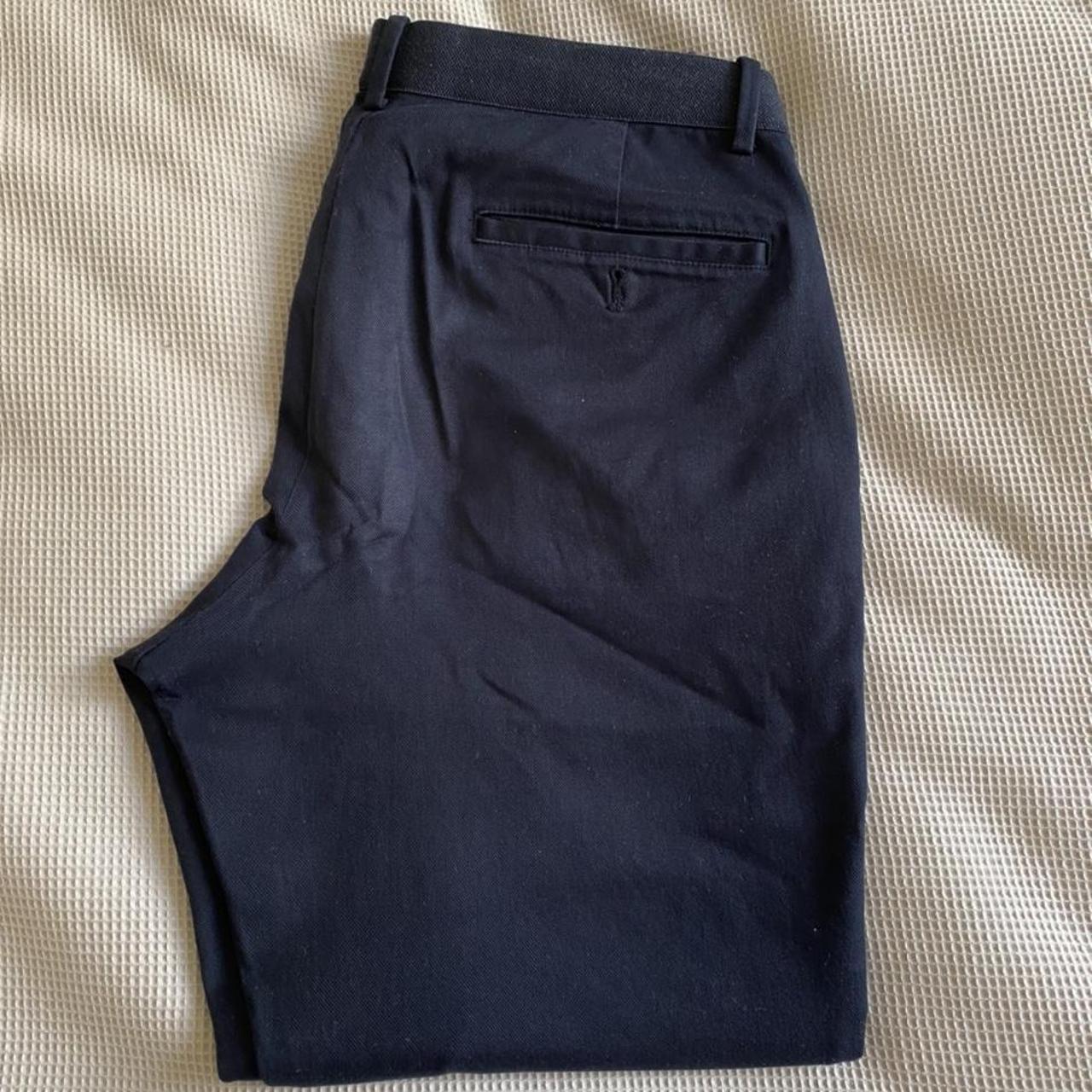 UNIQLO Men's Navy Trousers | Depop