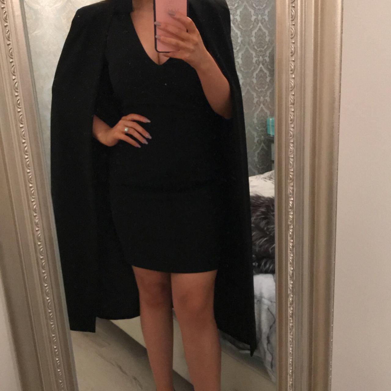 sheike cape dress