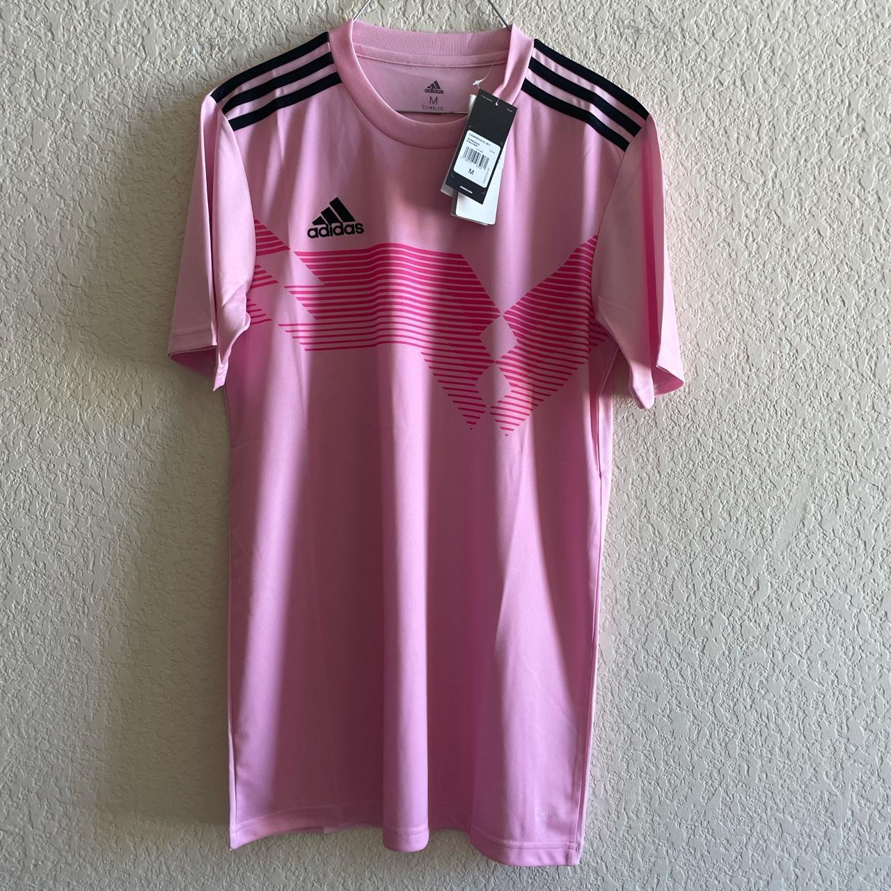 Adidas Campeon 19 Soccer Jersey - Pink and... - Depop