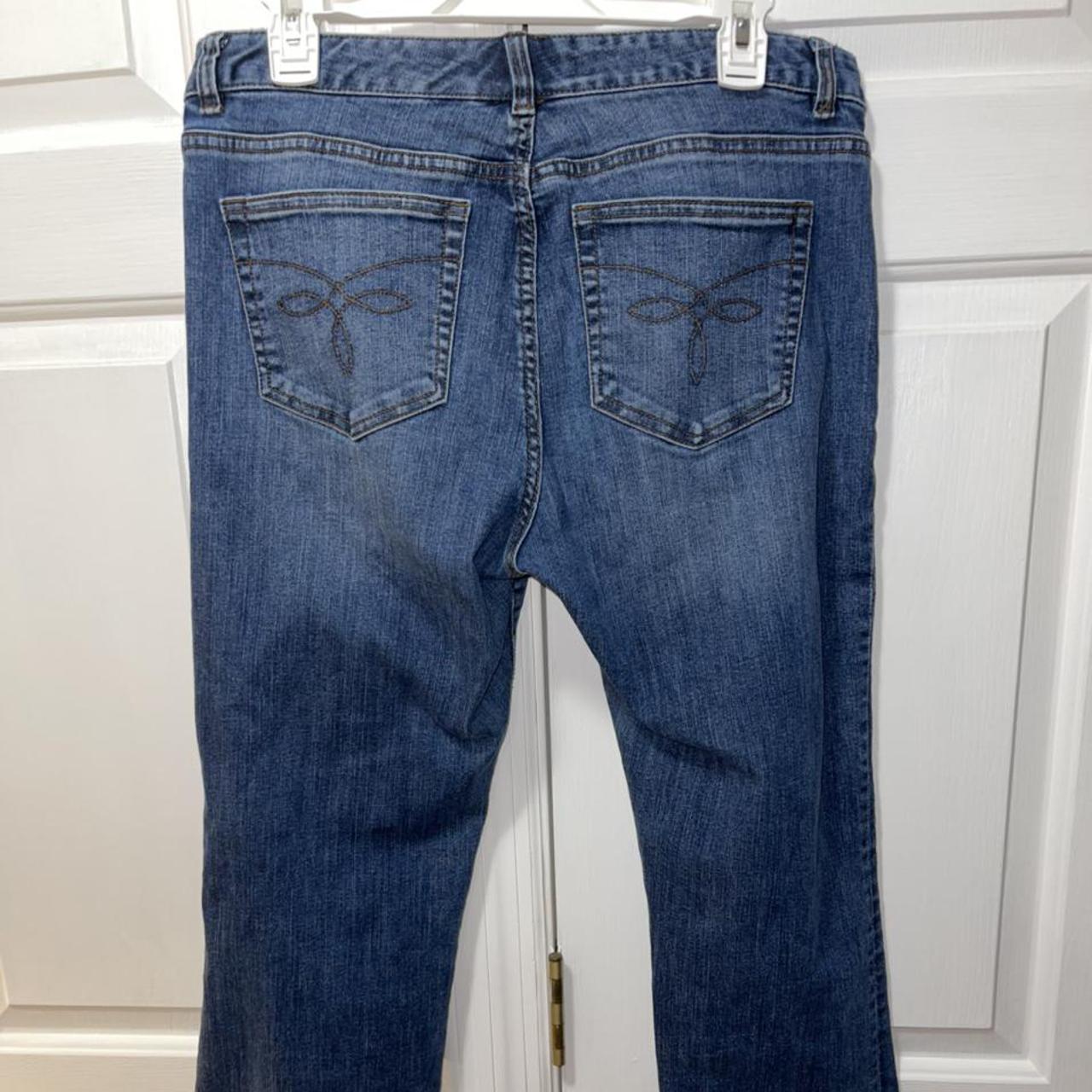 Chaps Women's Navy Trousers Depop