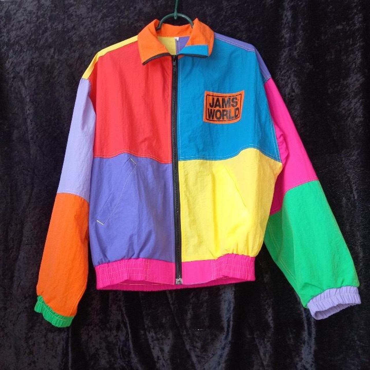 Jams World Multi Color shops Vintage Jacket