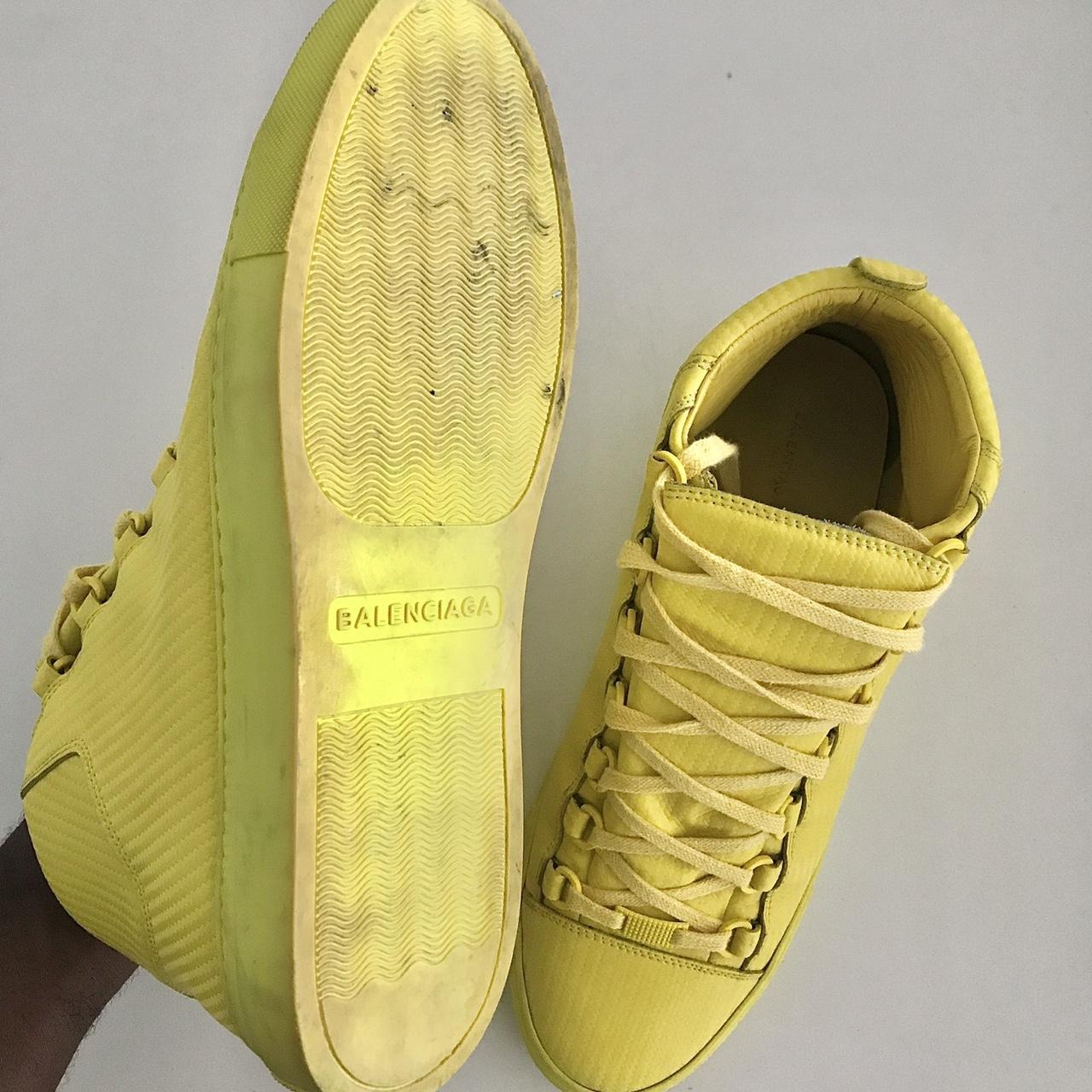 balenciaga arena yellow