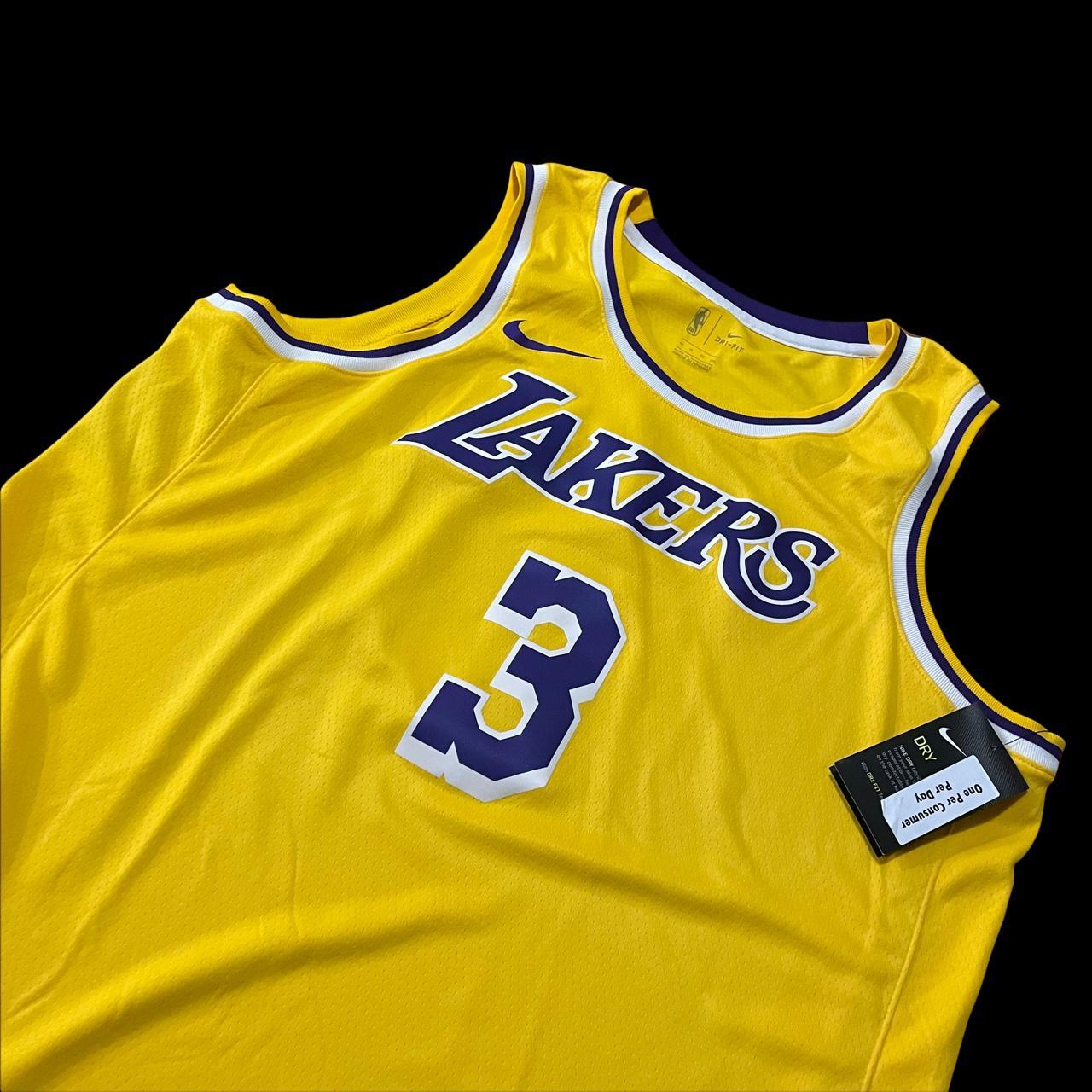 LAKERS ANTHONY DAVIS JERSEY SIZE:M CONDITION: - Depop