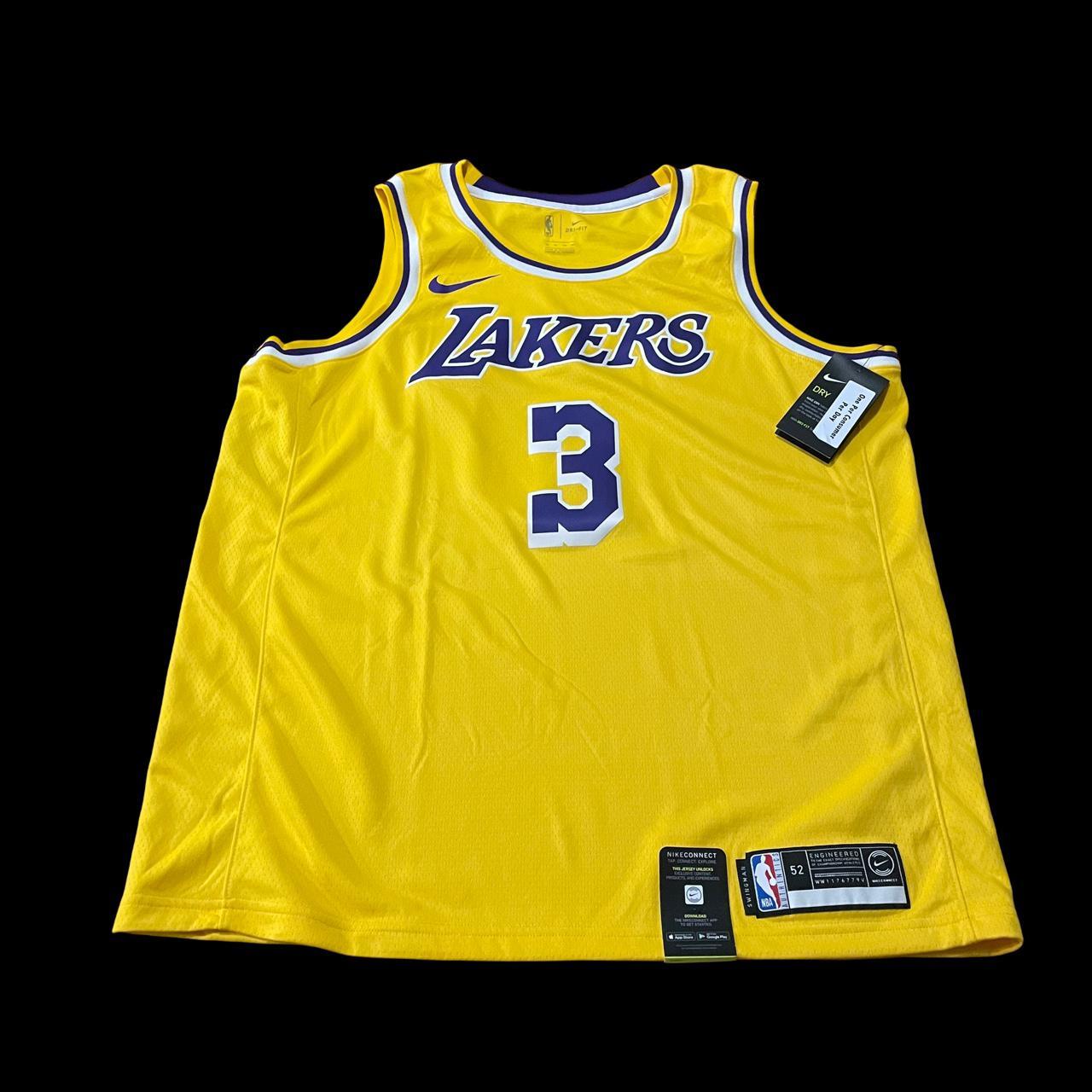 LAKERS ANTHONY DAVIS JERSEY SIZE:M CONDITION: - Depop