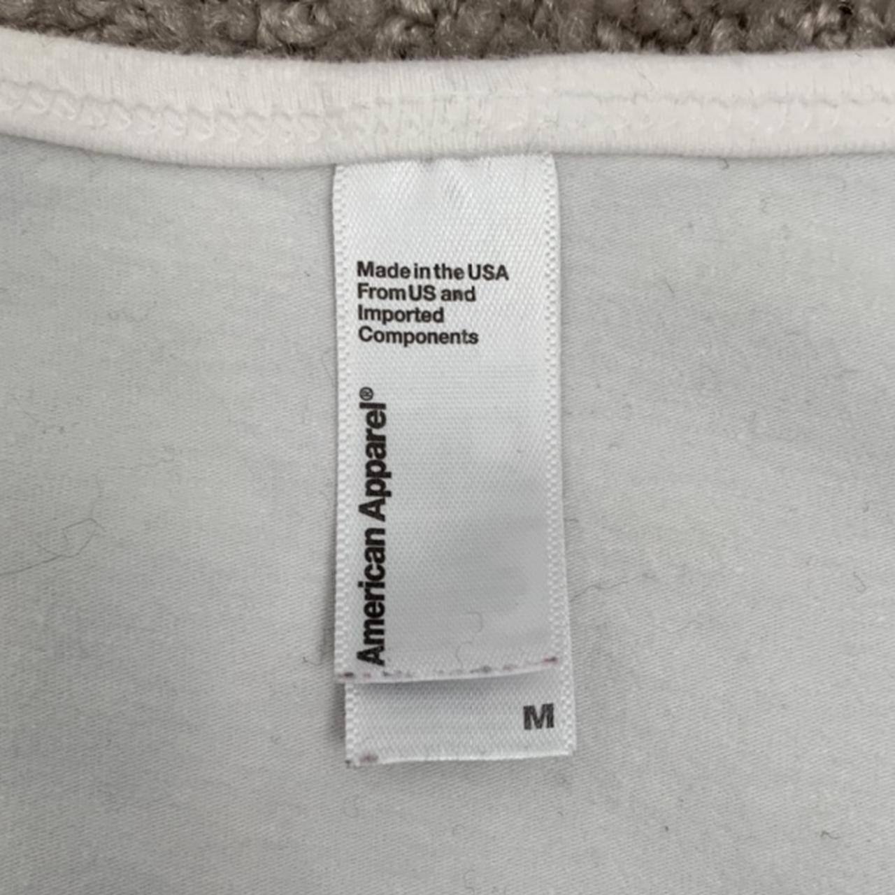 American Apparel Women's Bodysuit Depop