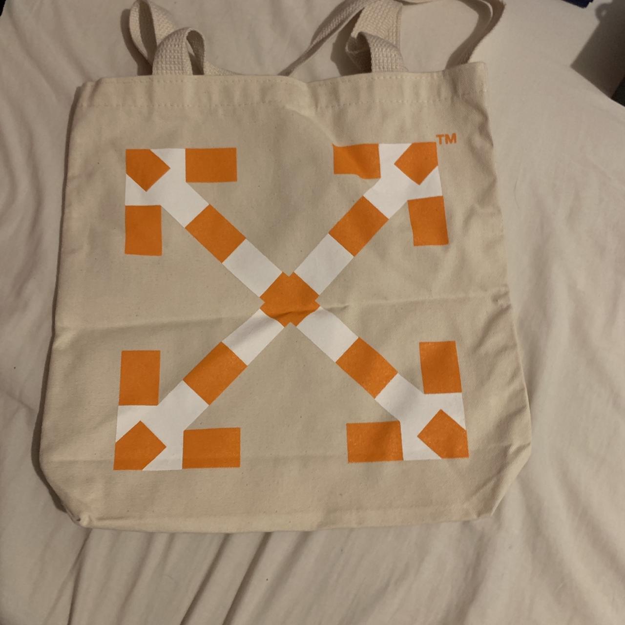 Virgil Abloh Tote Bag Off-White FOS Figures of - Depop