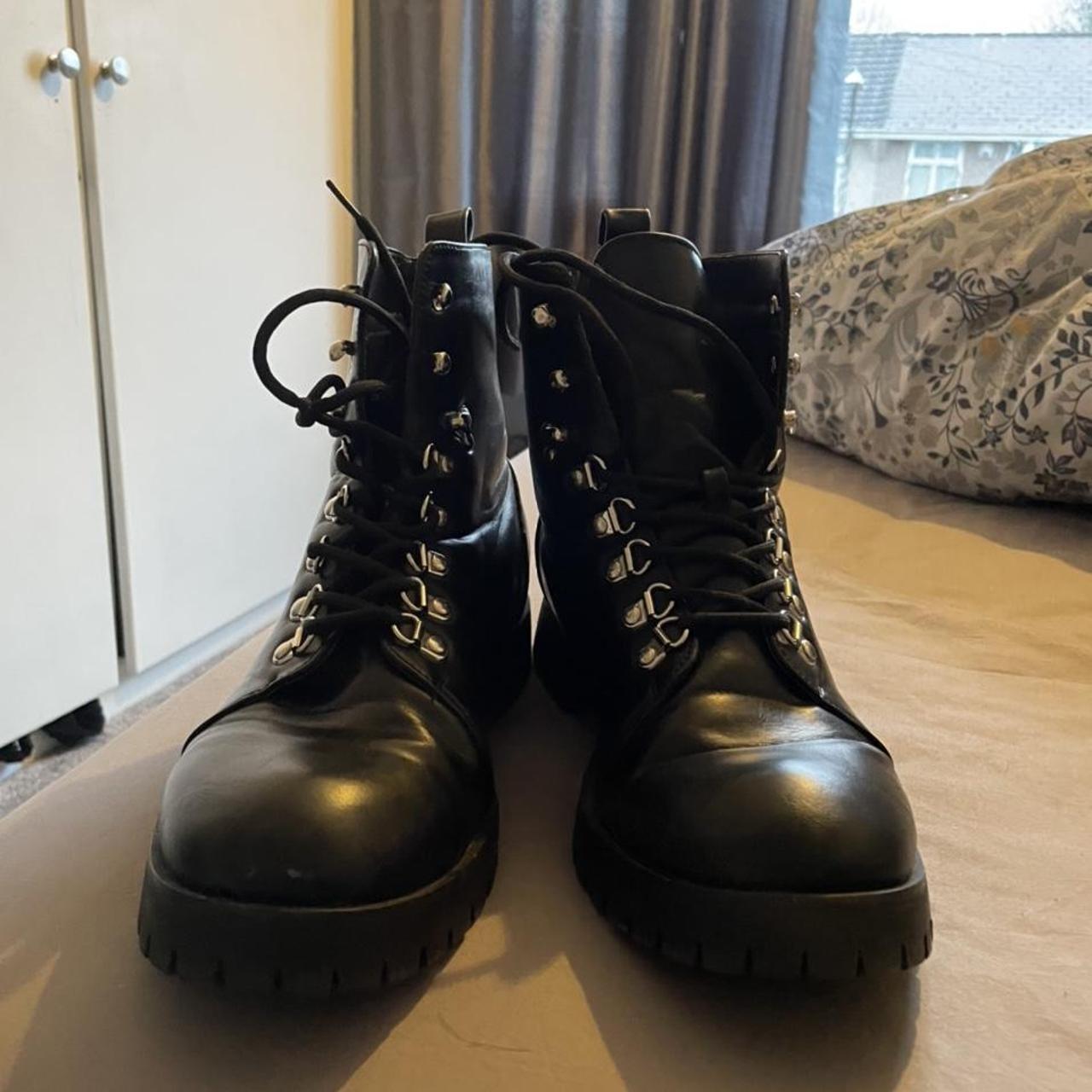 new look ladies black boots