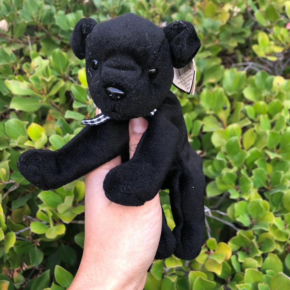 Black lab beanie store baby