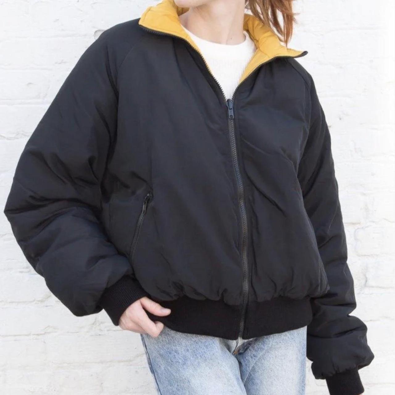 Sold out brandy melville puffer jacket (FAITH... Depop