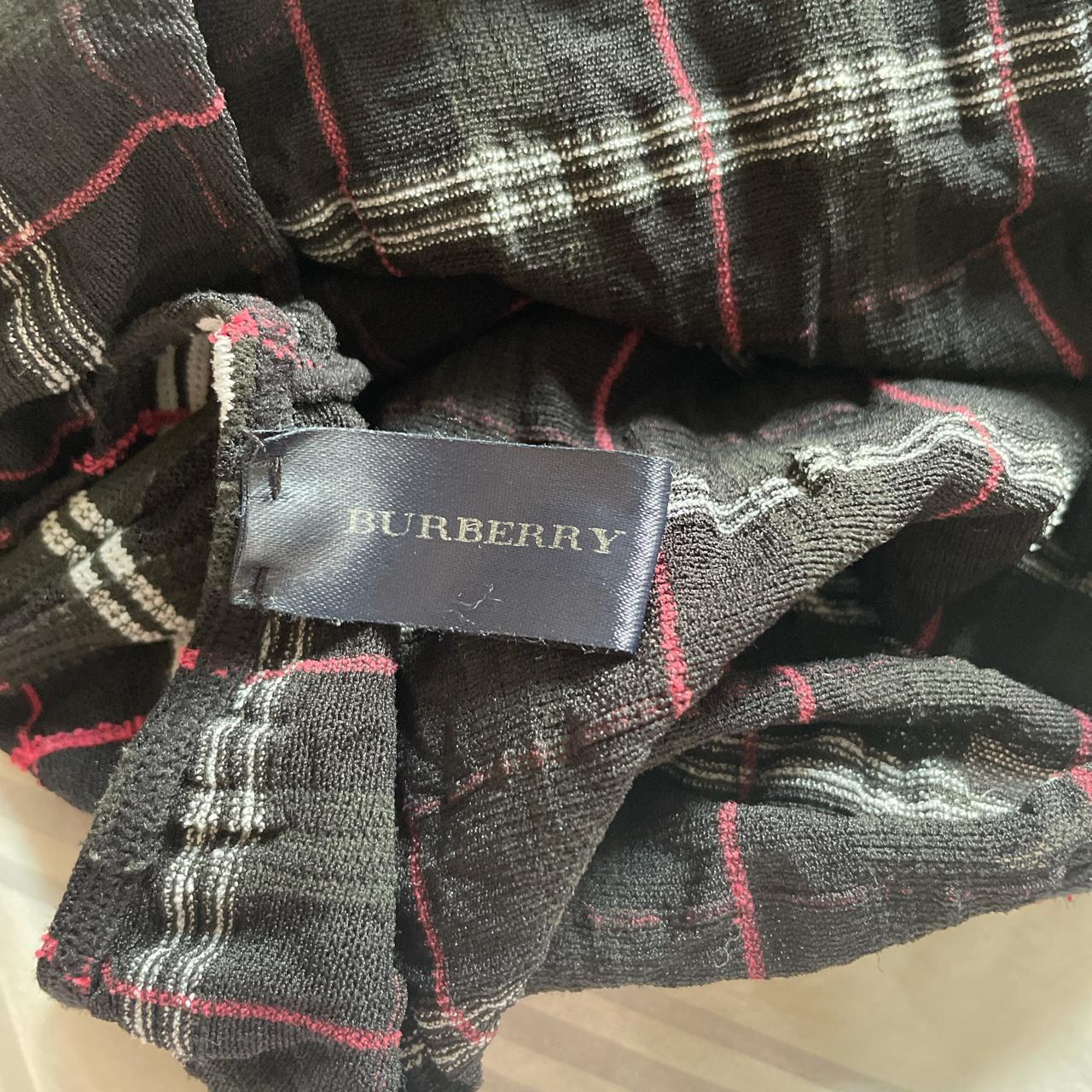 Burberry sheer bodysuit. Size M. Can fit a small or... - Depop