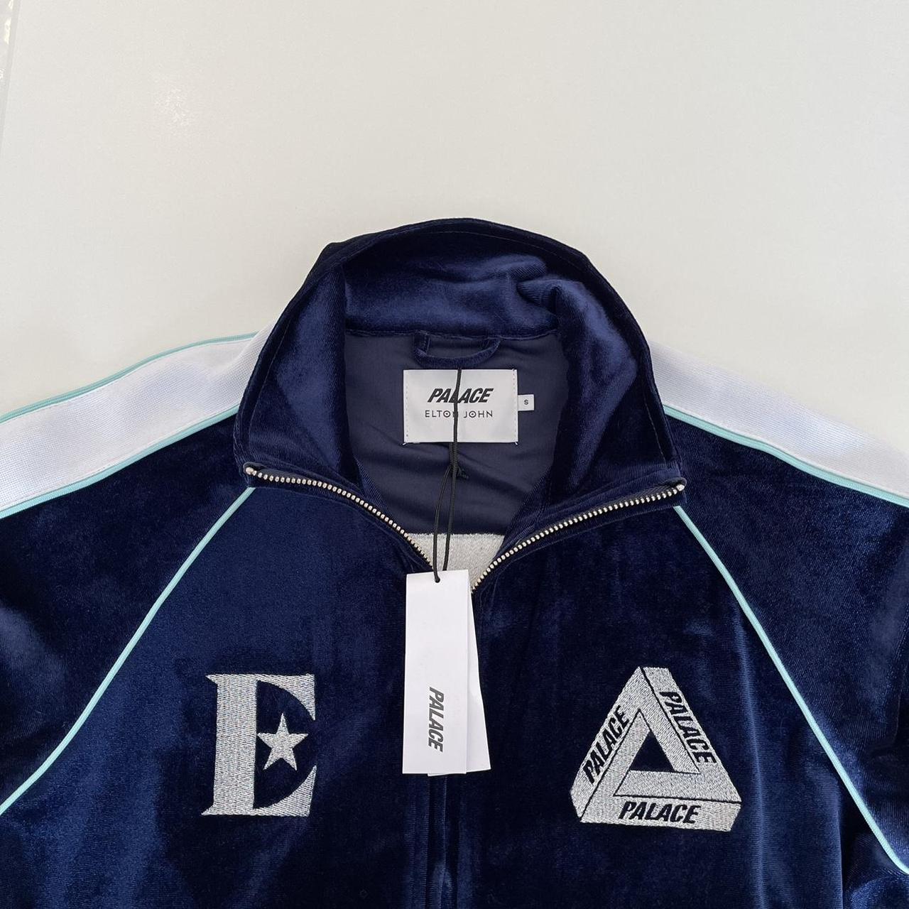 Palace Elton John Velour Track Top Navy, Brand new...