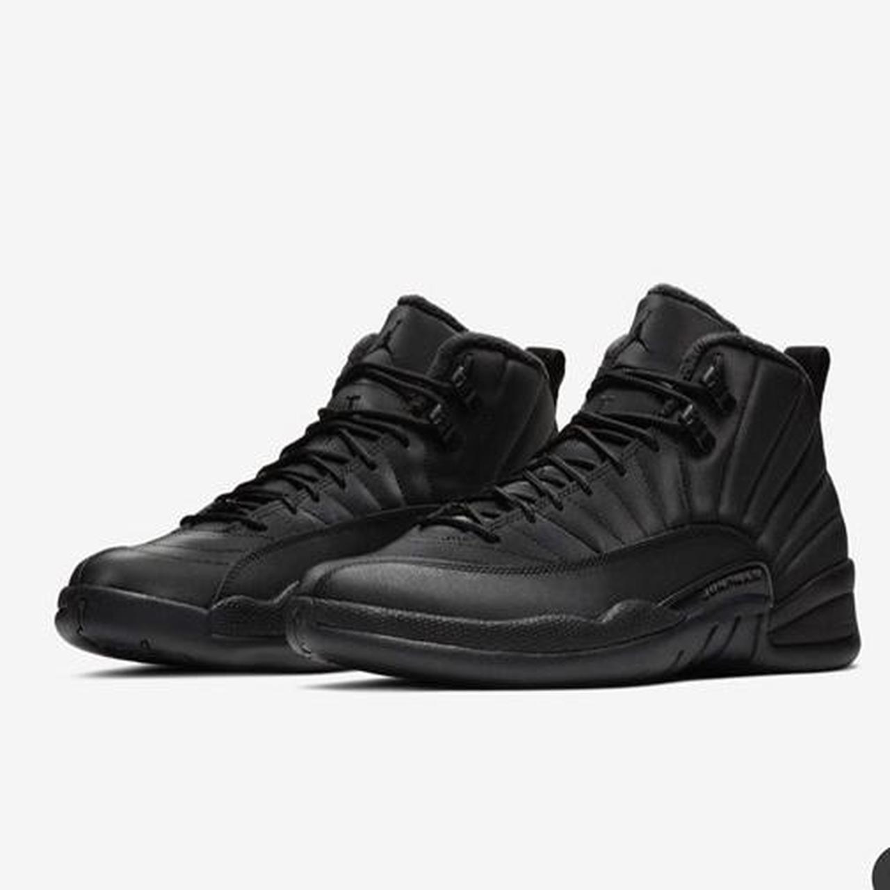 Air Jordan 12 Retro Winterized Triple Black, Mens 8,... - Depop