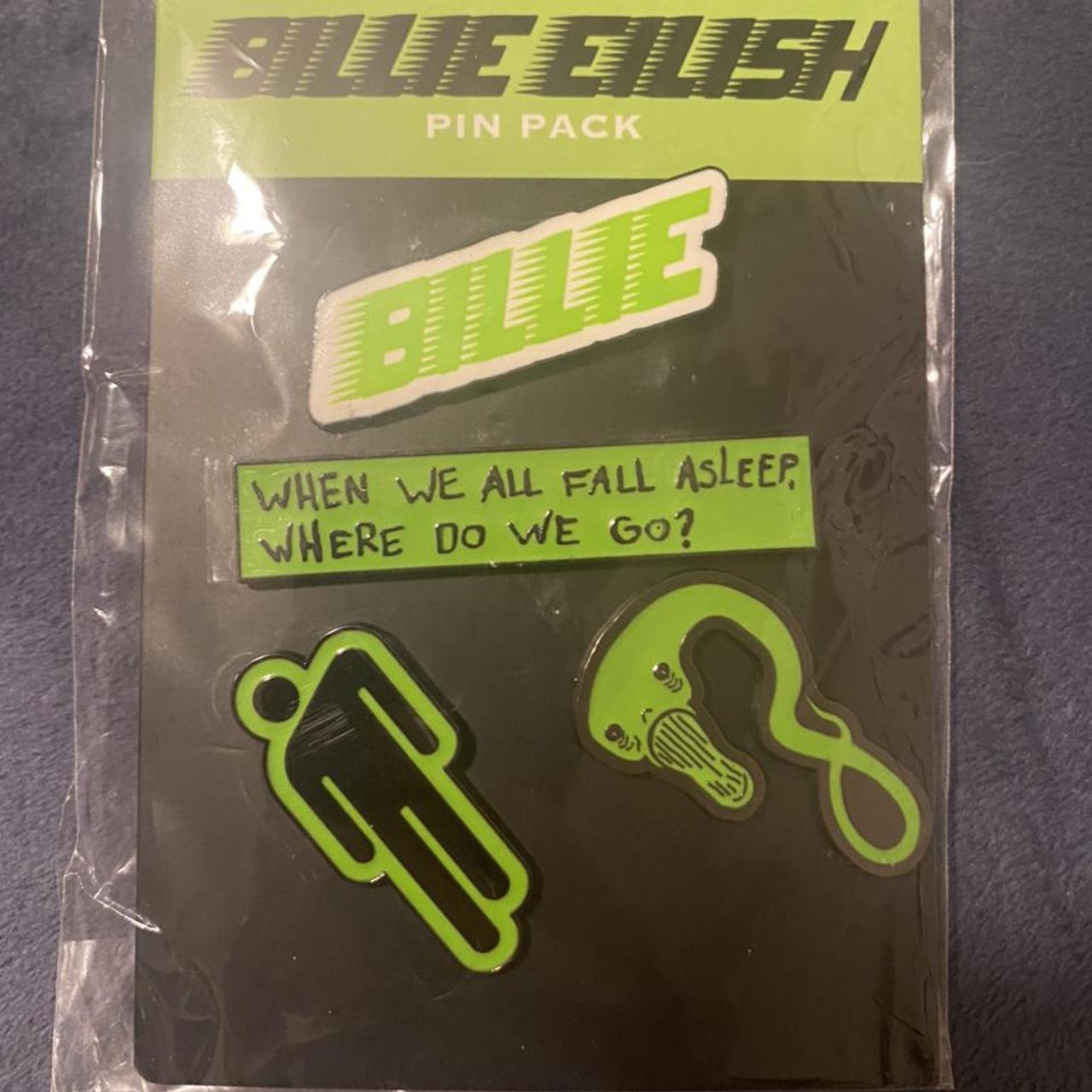 TAKING OFFERS!! Billie Eilish pin pack!!... - Depop