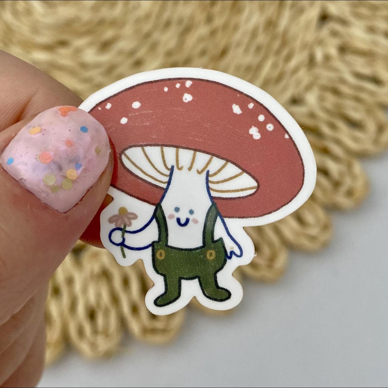 Mushroom Boy Sticker
