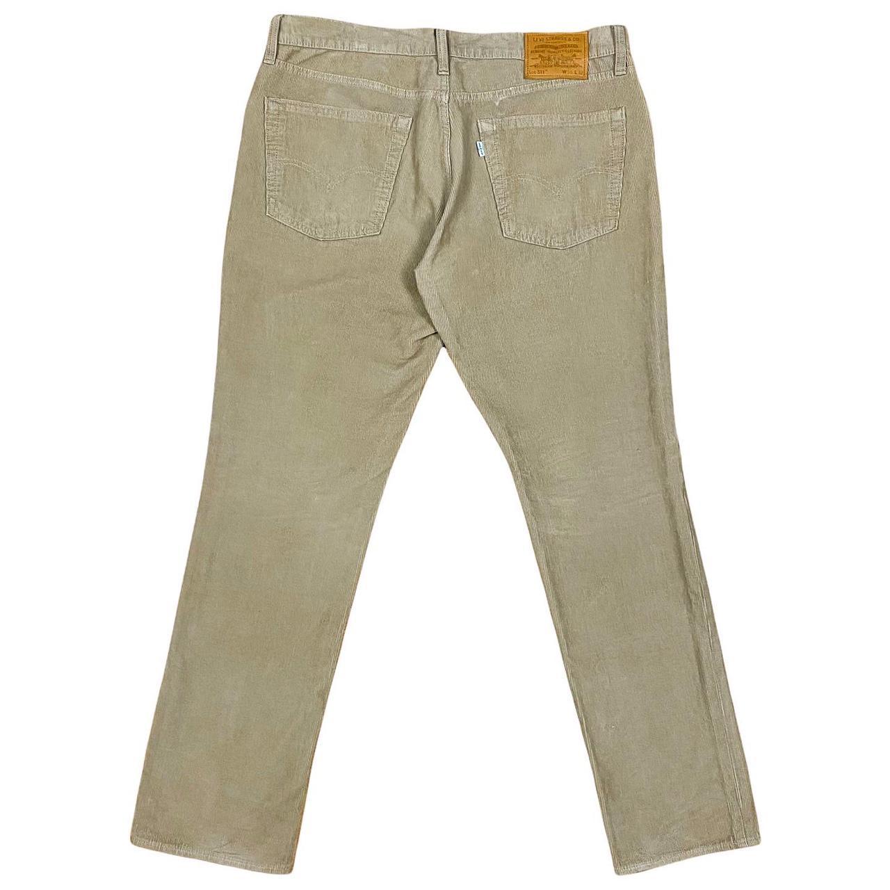 Vintage Levi’s 511 Corduroy Trousers/Jeans in... - Depop