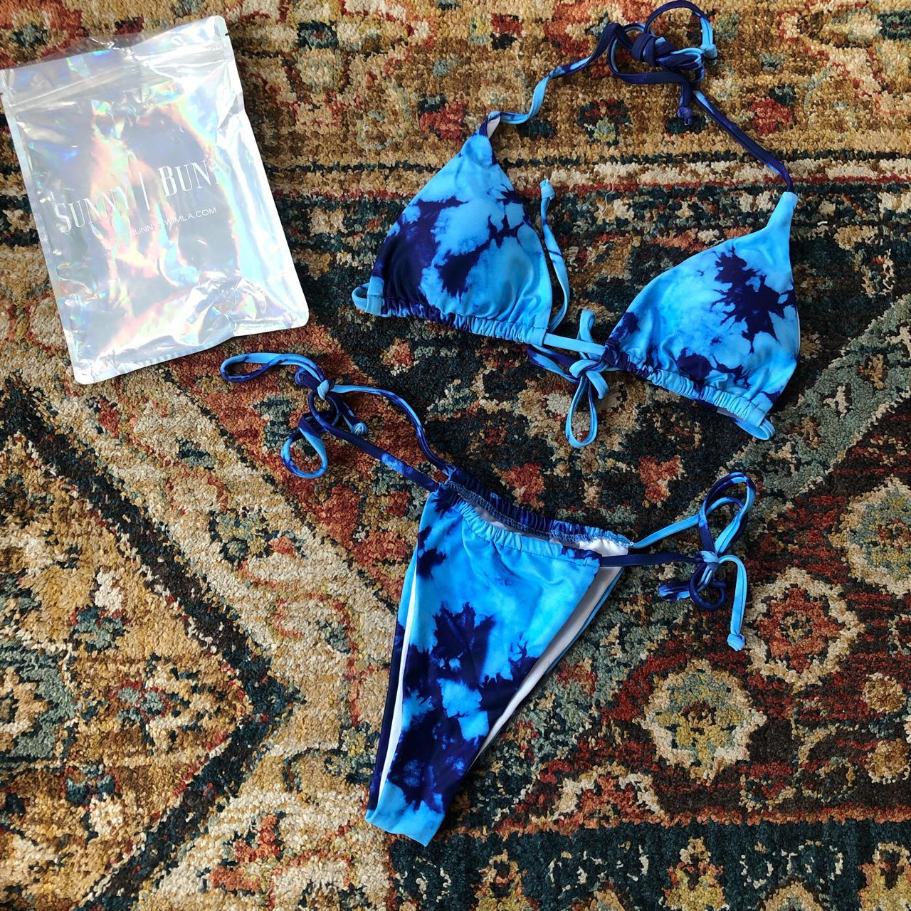 💙 SUNNY BUNNY KINI 💙 Adjustable top and bottoms,... - Depop