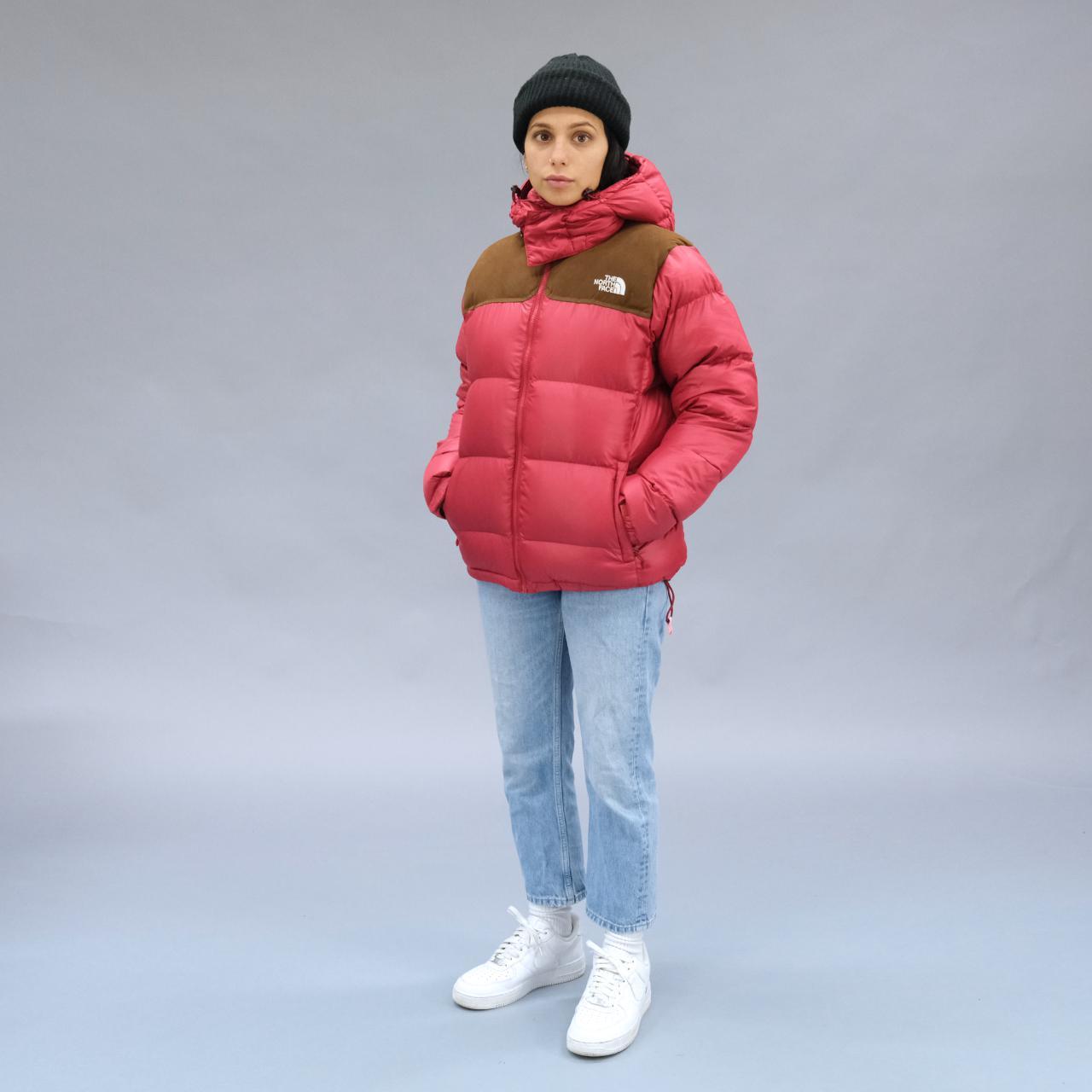 the-north-face-puffer-jacket-in-red-and-brown-depop