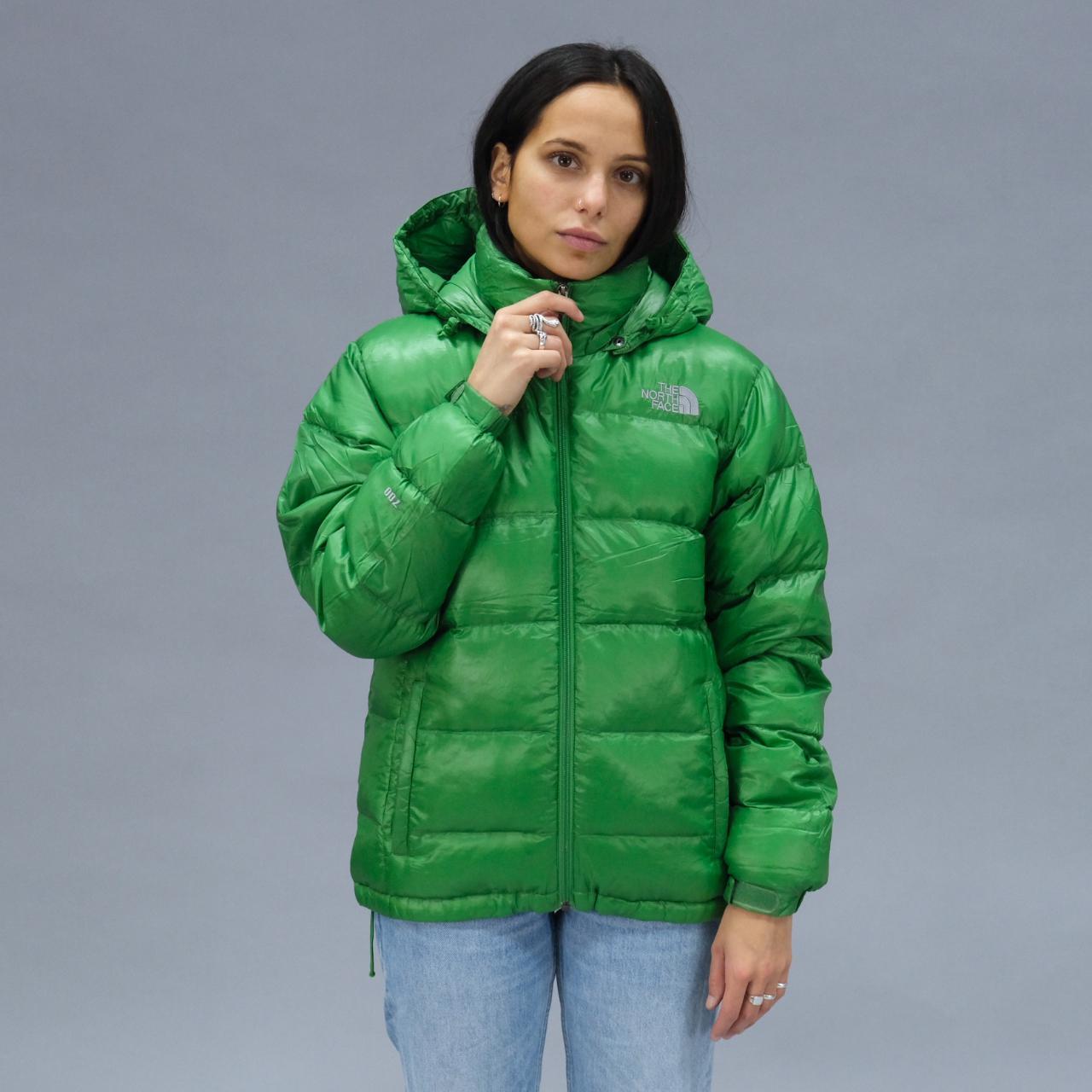 The North Face Puffer Jacket in Green. Winter... Depop