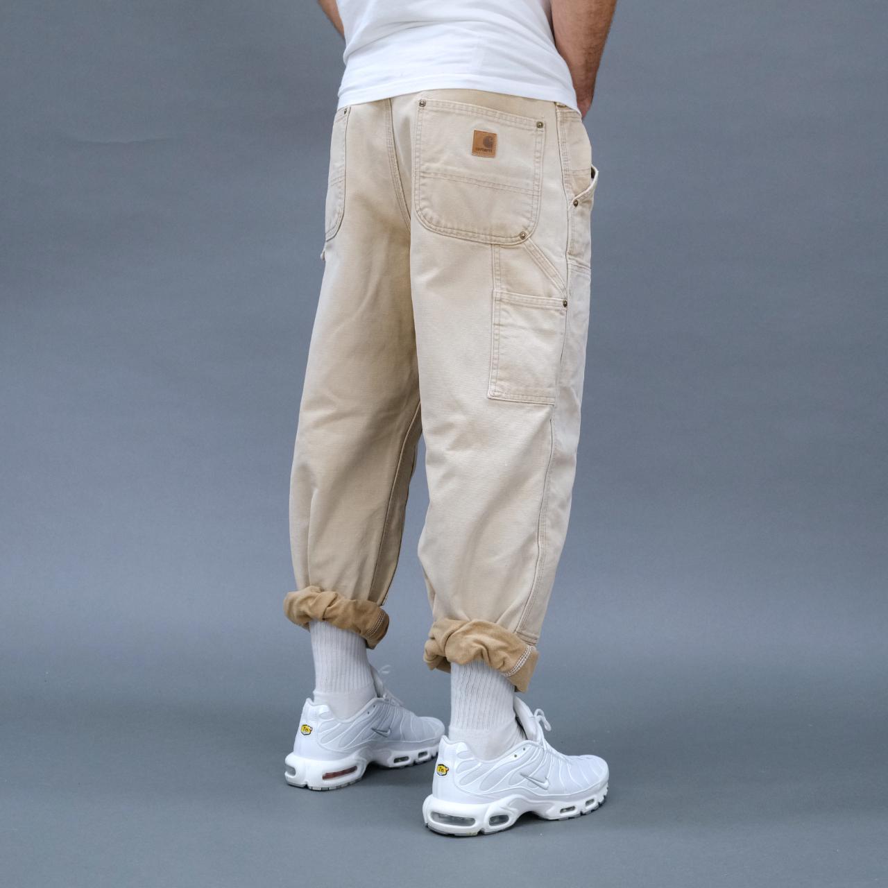 carhartt double knee pants cream