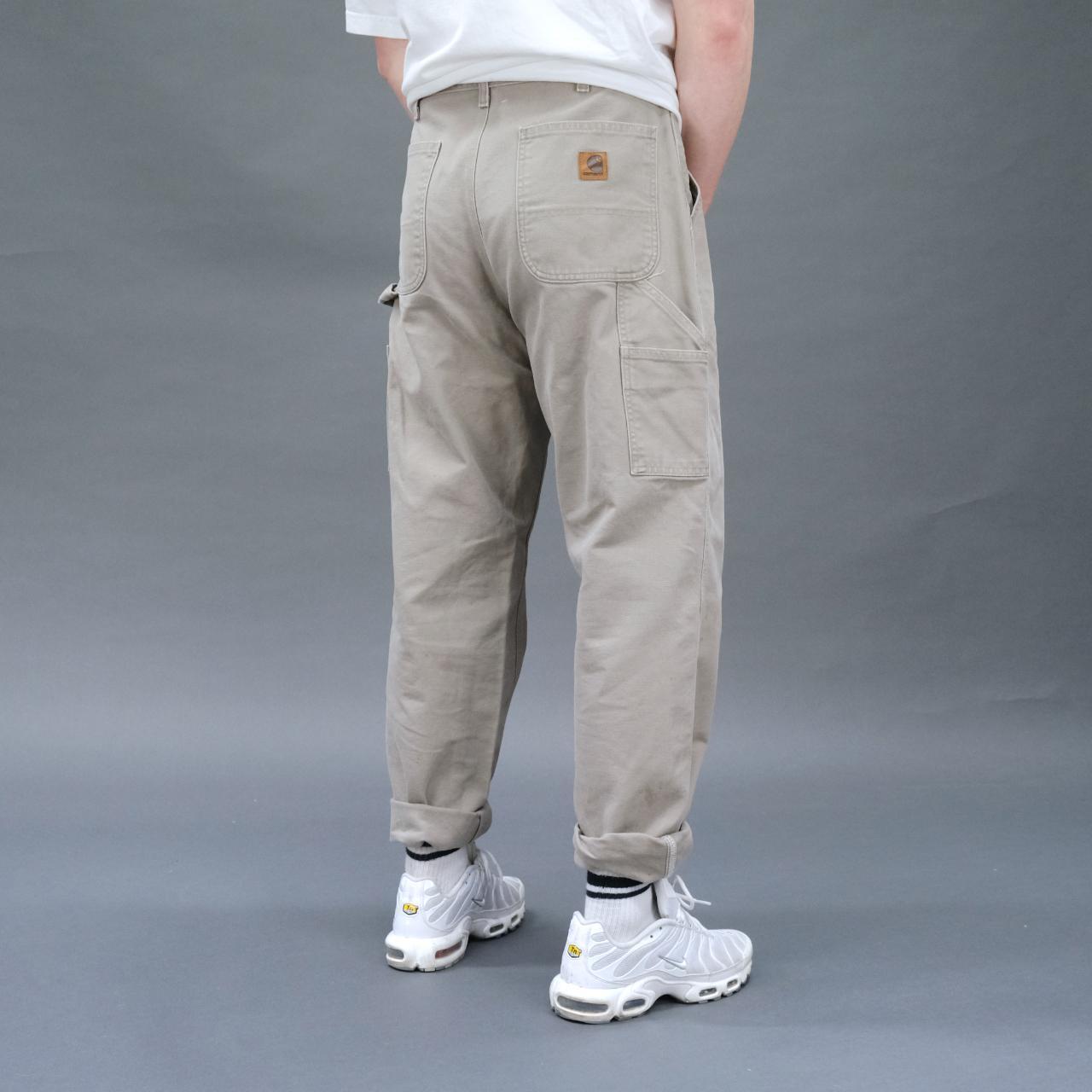 grey carhartt carpenter pants