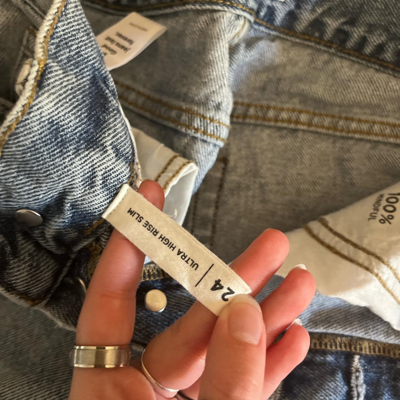 Pacsun butterfly jeans ultra high rise... Depop