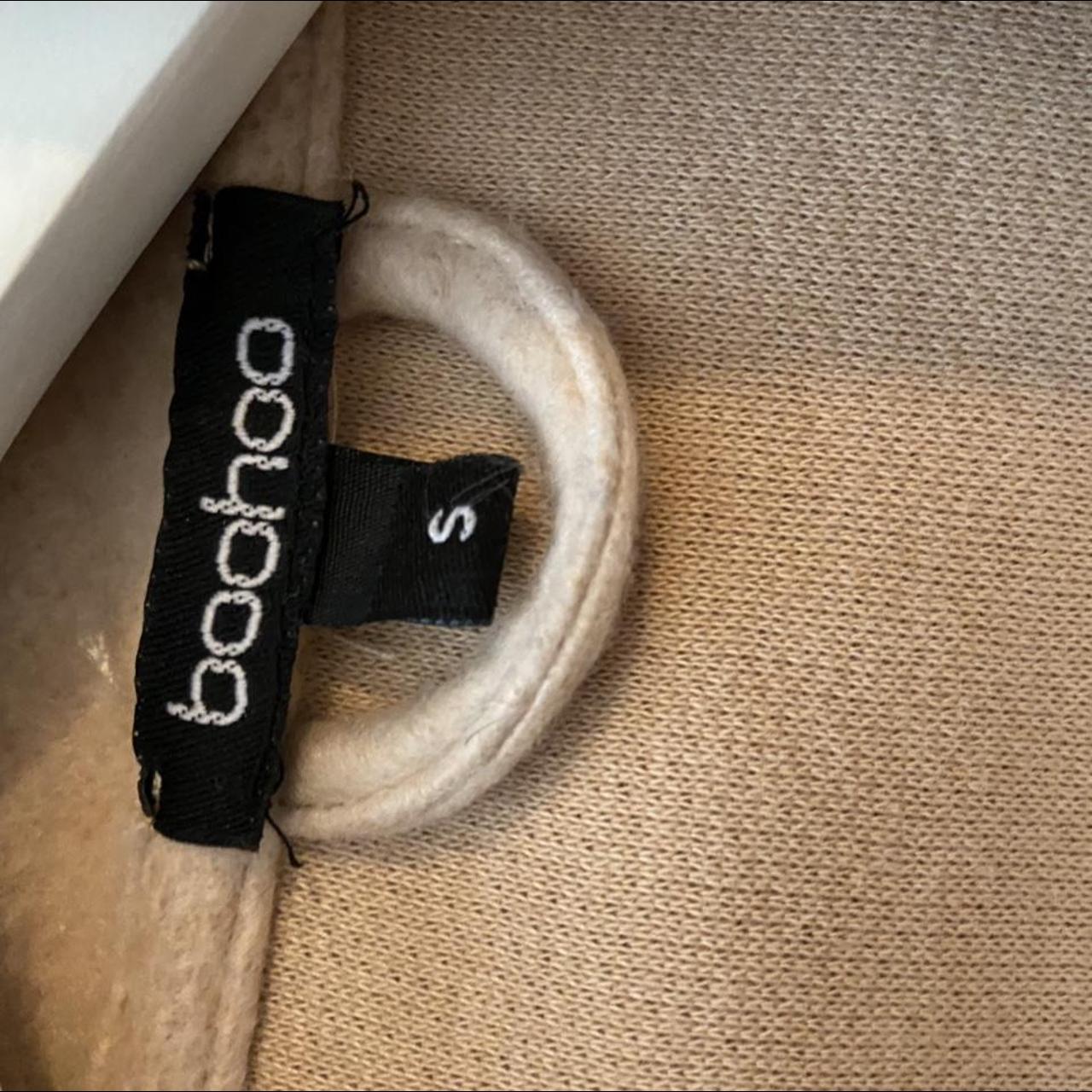 Boohoo Women's Cream Jacket Depop