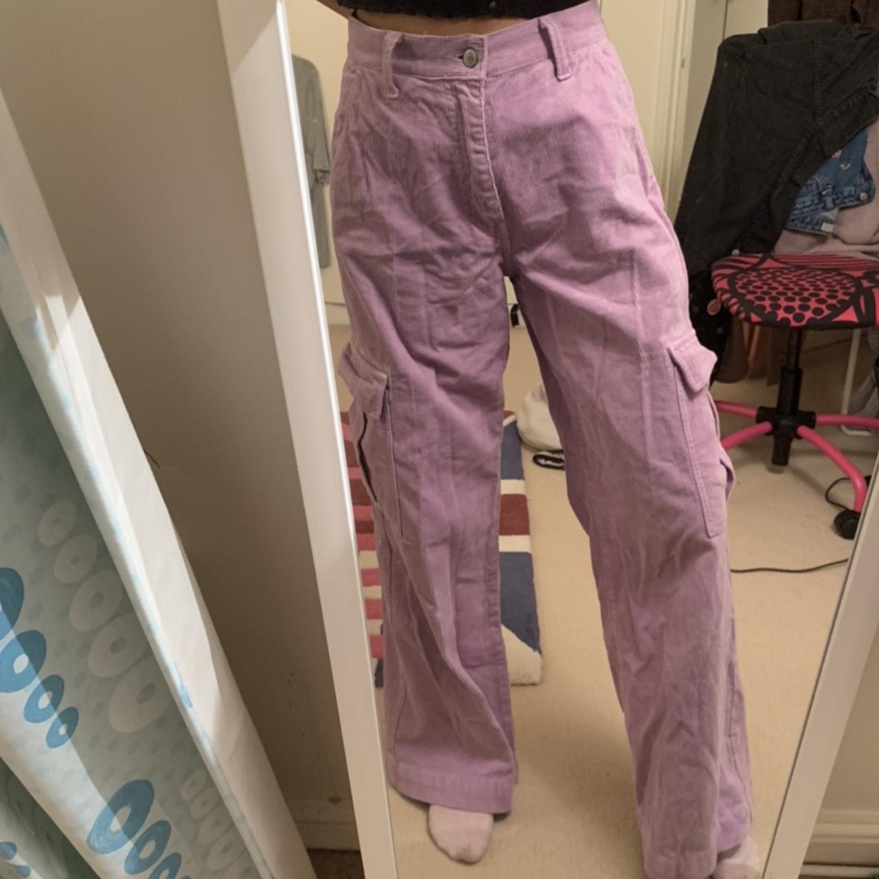 Brandy melville store purple corduroy pants