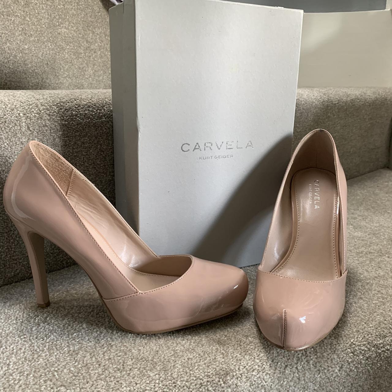 Carvela best sale nude shoes