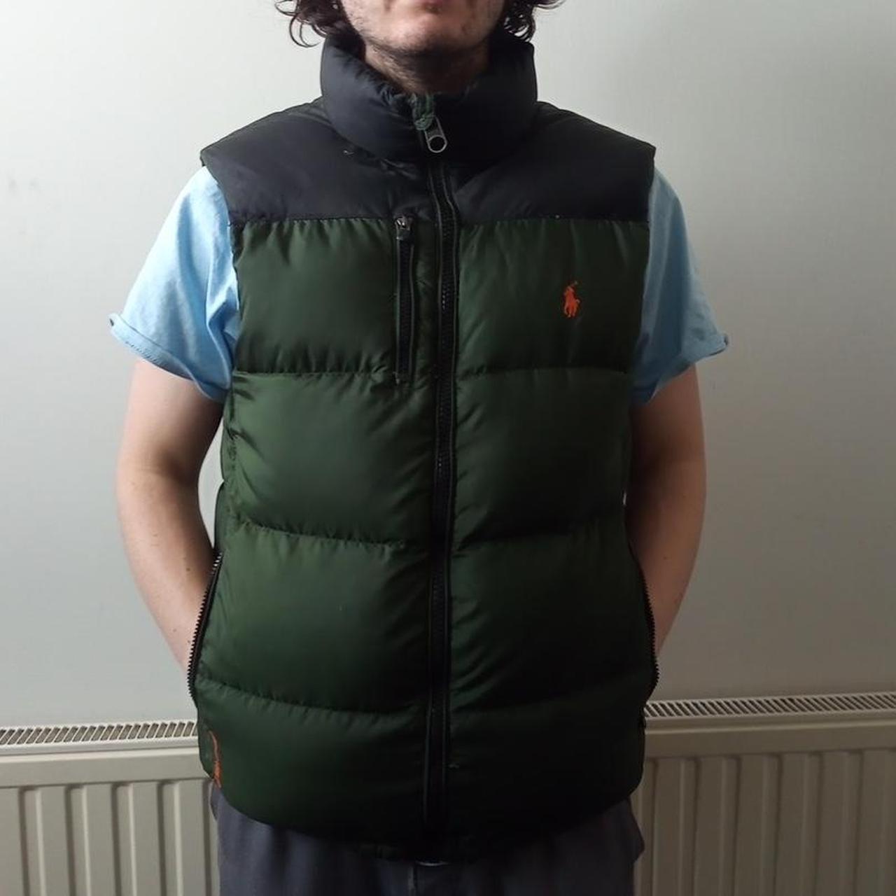 Puffer Gilet Ralph Lauren Green Gilet Polo By Ralph Lauren Green