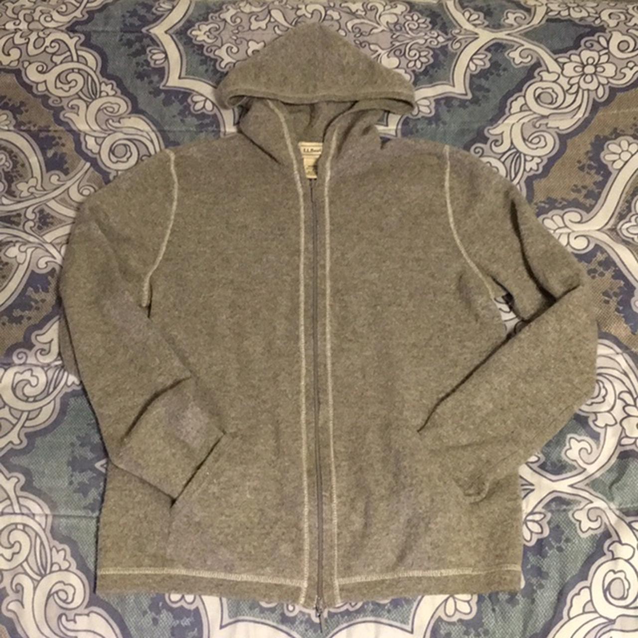 Ll bean cashmere online hoodie