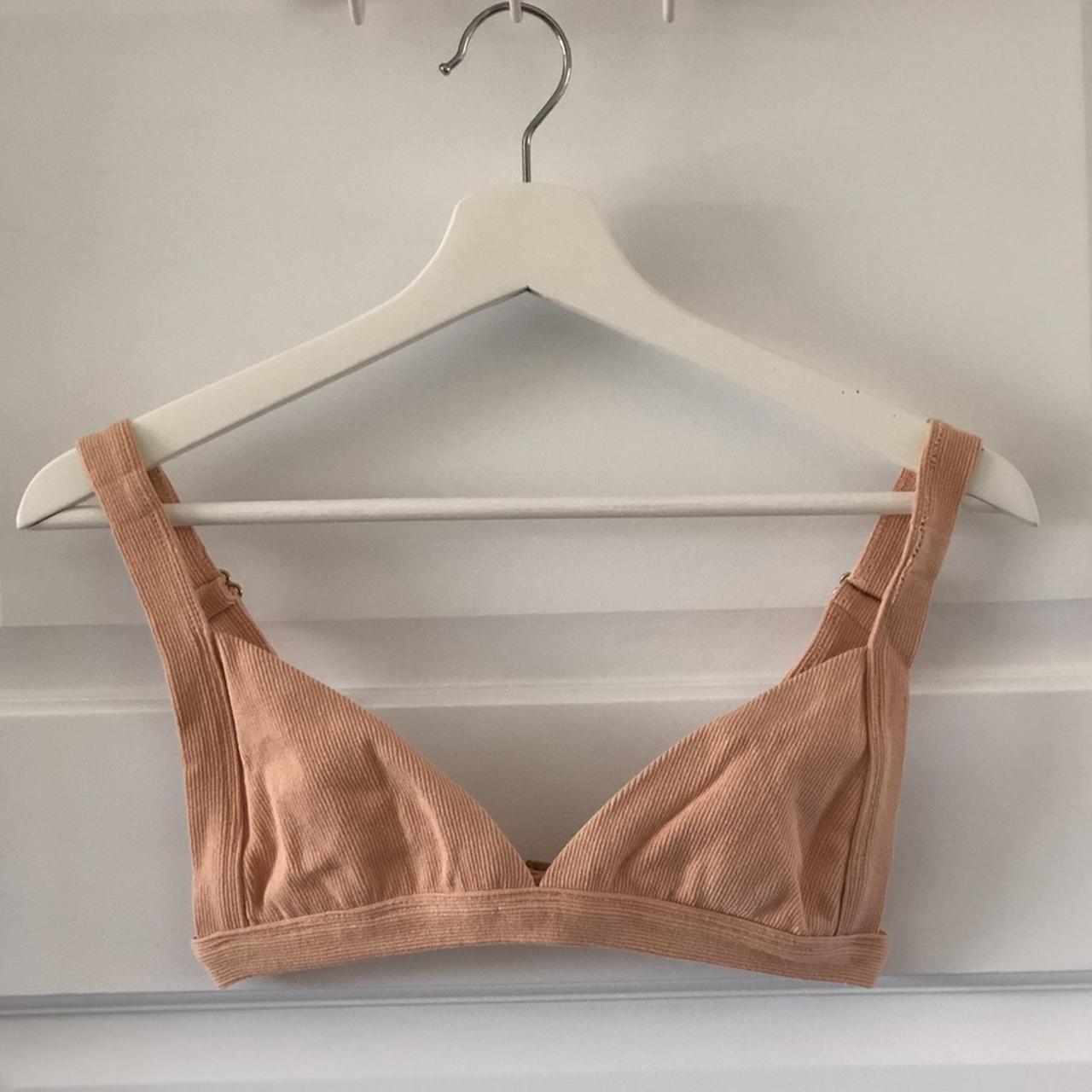 SKIMS Fits Everybody triangle bralette - Ochre