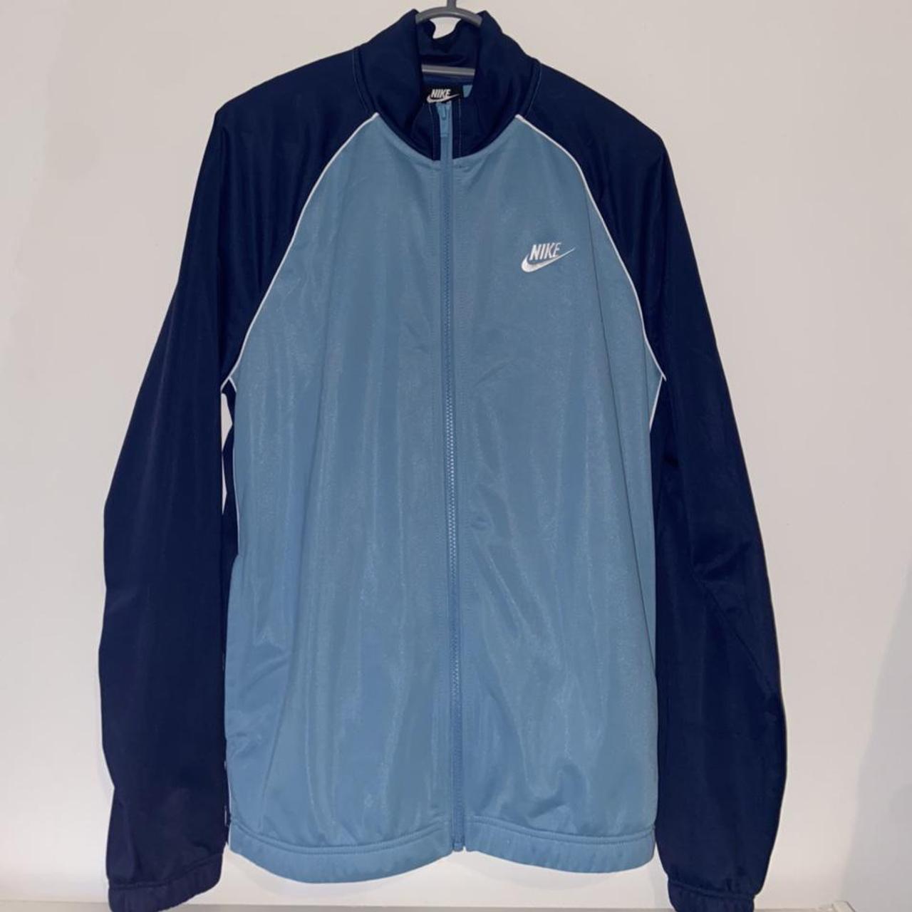 nike griffin tracksuit blue