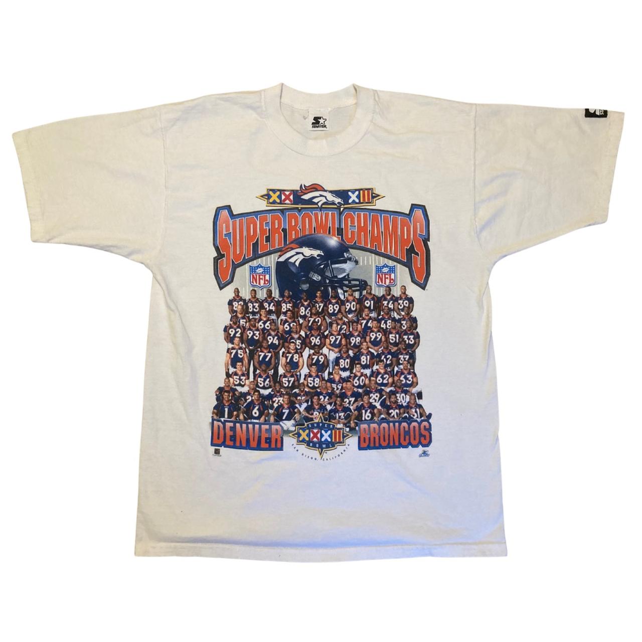 vintage denver broncos crew neck superbull xxxii - Depop