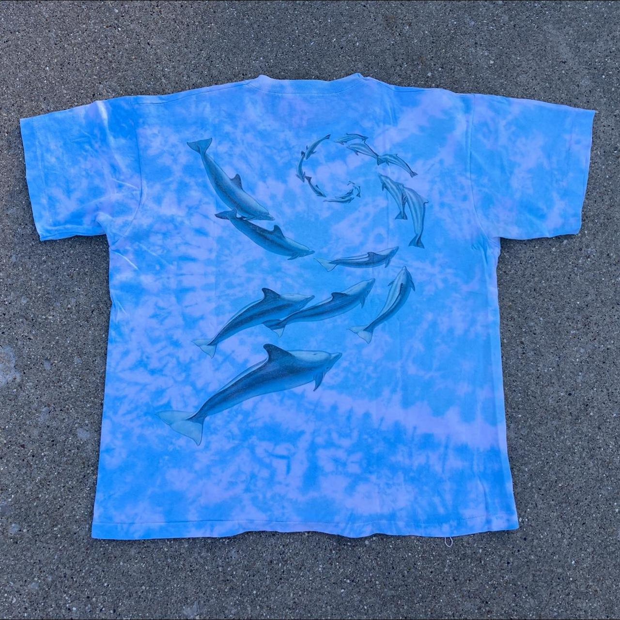 Sick Miami Dolphins 1999 Tie dye tee fits like a - Depop