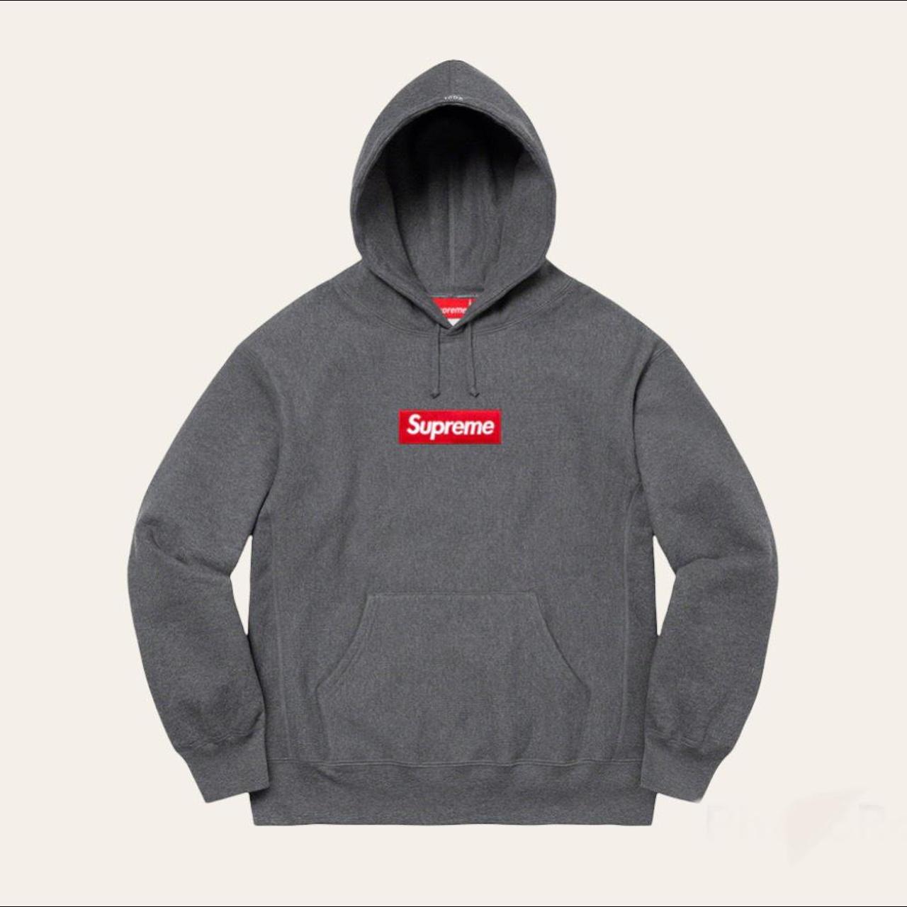 Supreme box-logo-hoody - Depop