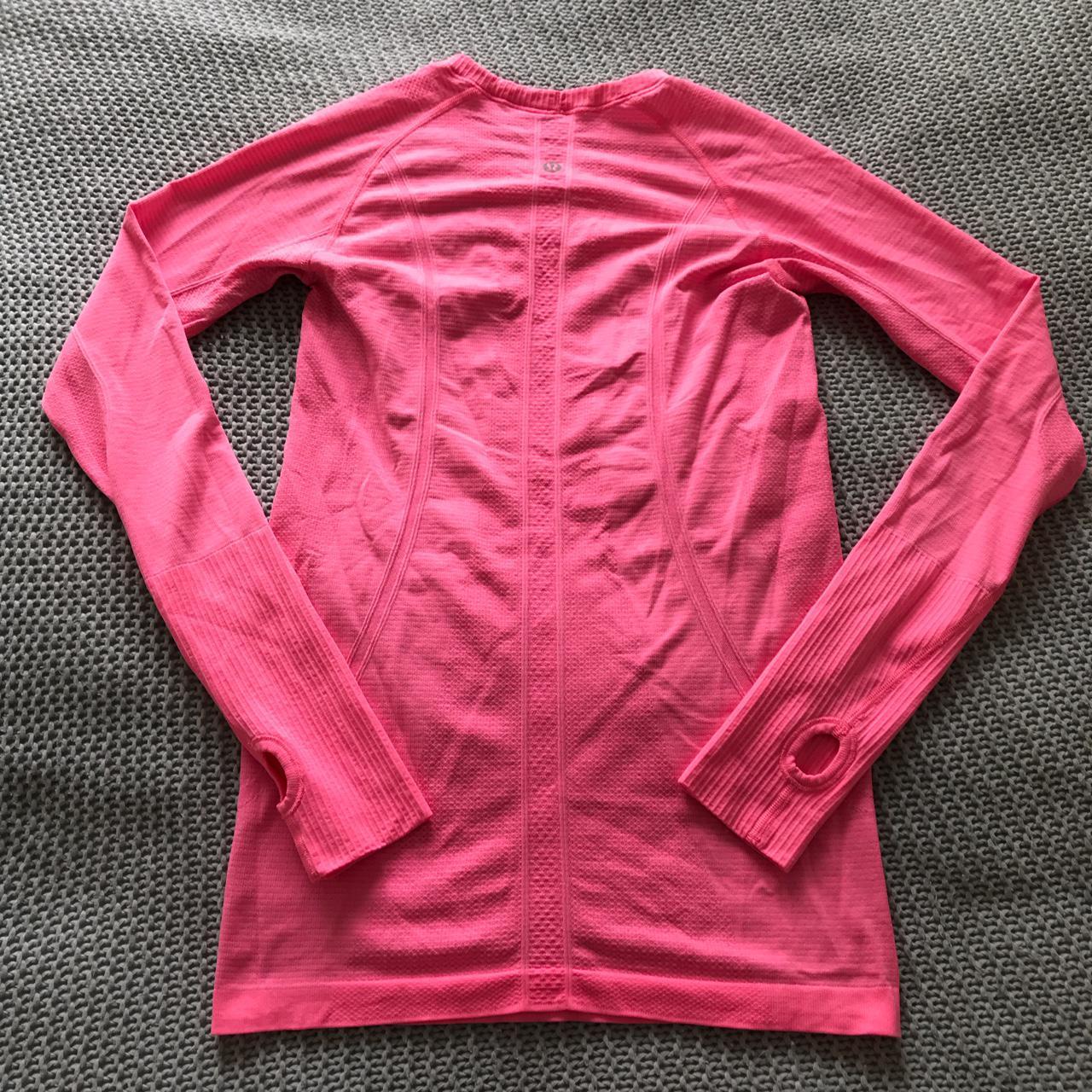 Lululemon Training Swiftly Relaxed Long-Sleeve Shirt - Pink - Size 6