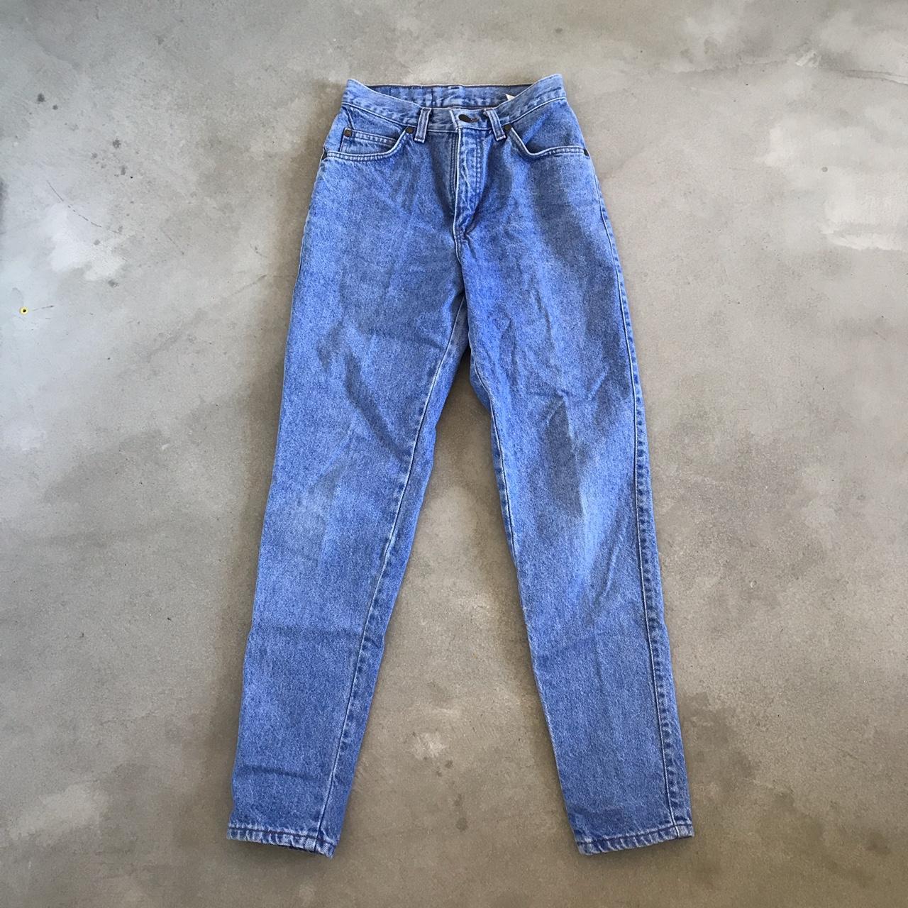 CUSTOM PAINTED Louis Vuitton Jeans 90s Vintage High - Depop