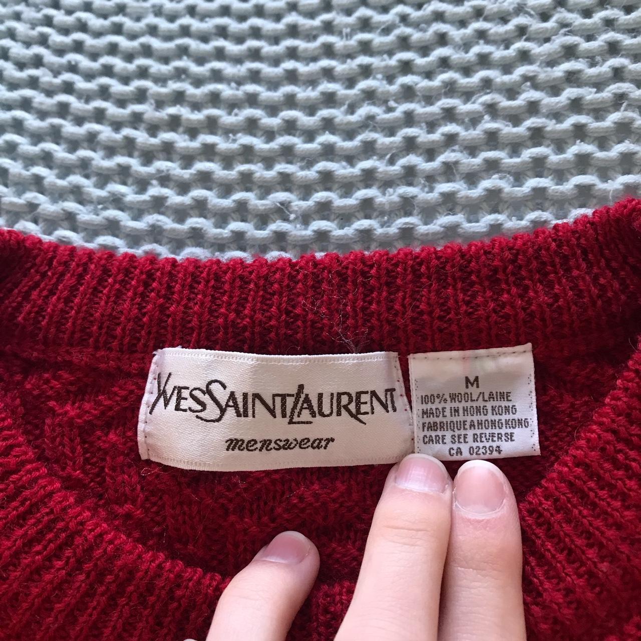 Yves Saint Laurent YSL Made in France Vintage Wool - Depop