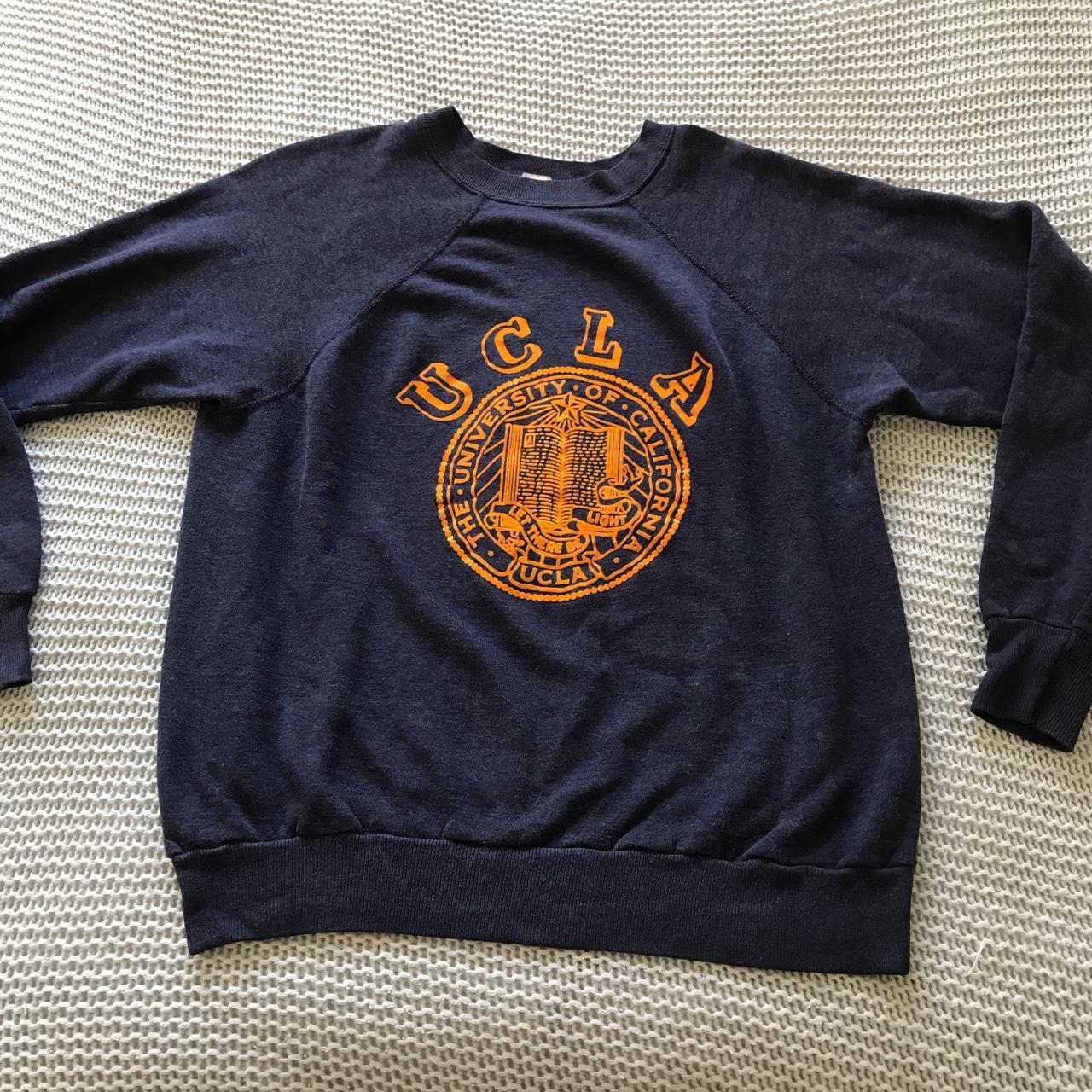 vintage ucla sweatshirt anywhere 1950s to 1980s... - Depop