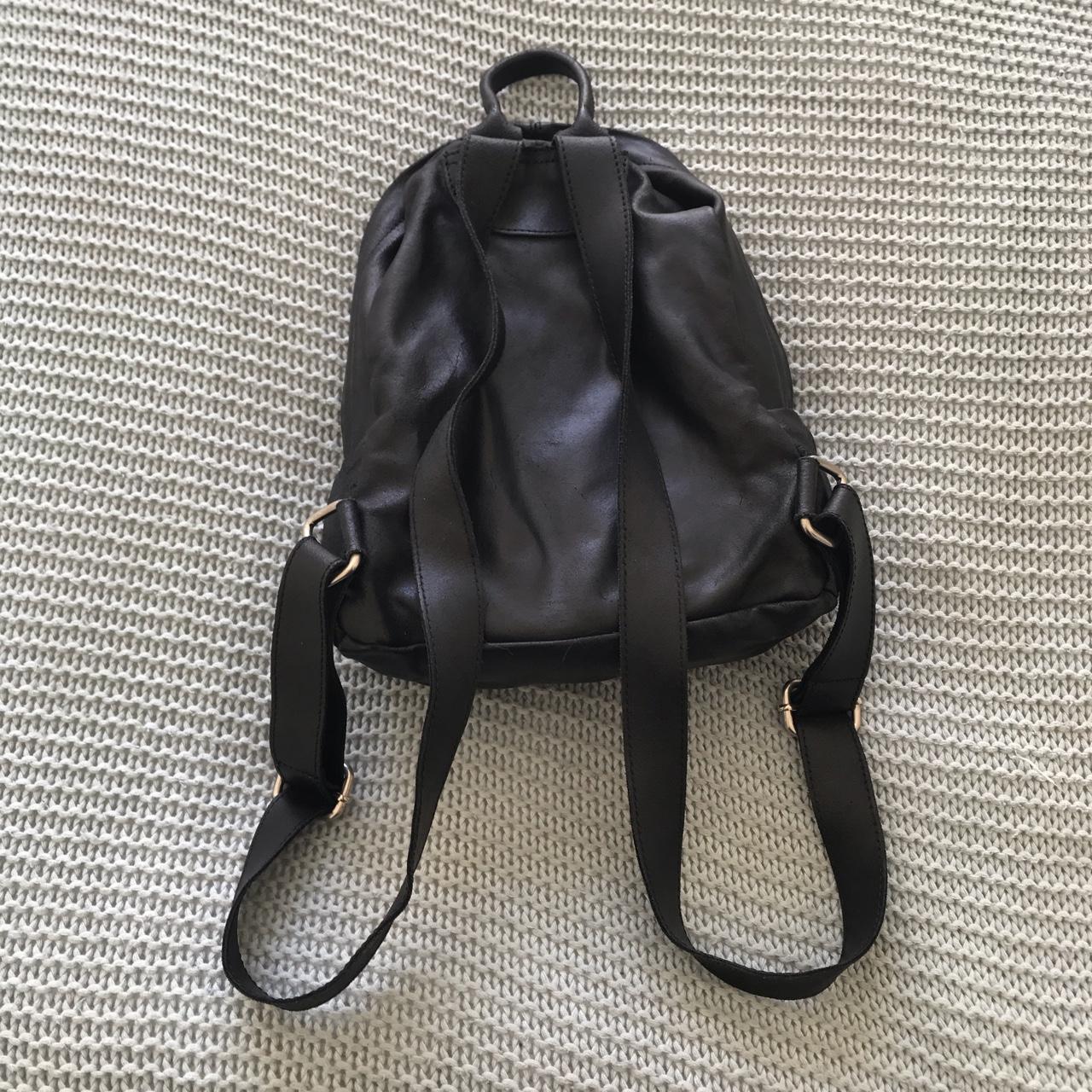 brandy melville backpack leather mini backpack... - Depop