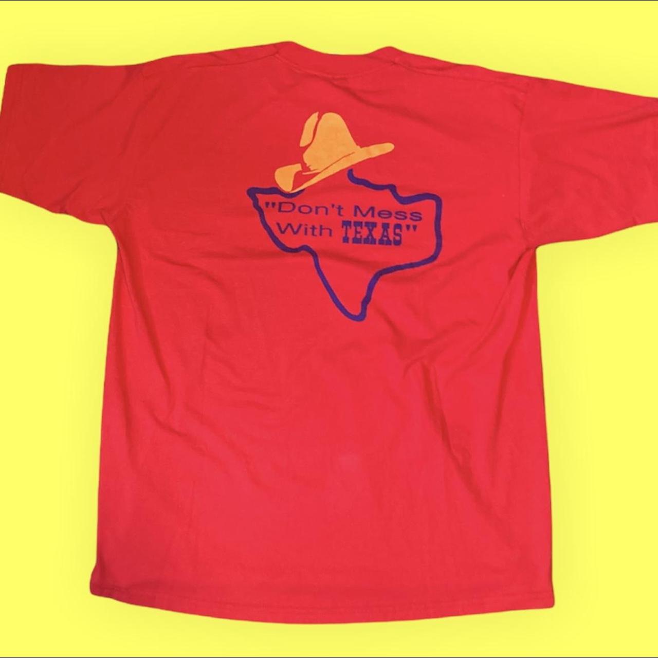 Don’t mess with Texas lone star Texas graphic tee... - Depop