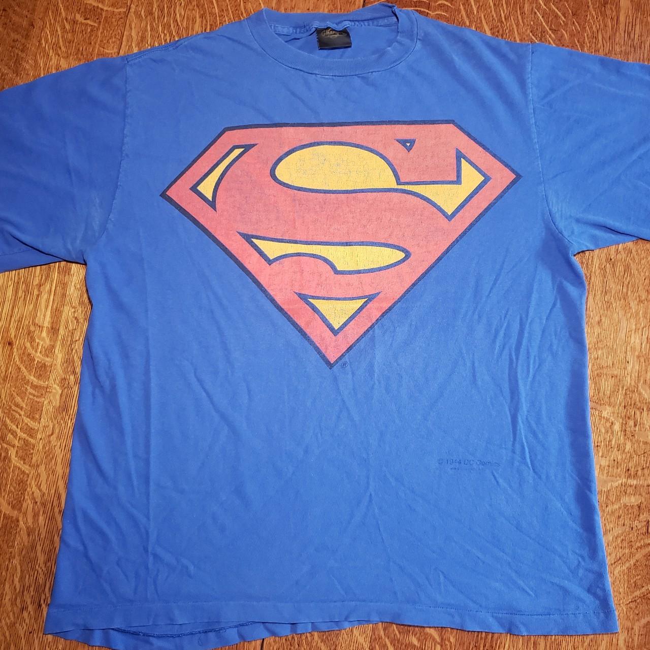 Vintage Superman DC comics tshirt on changes tag. ... - Depop