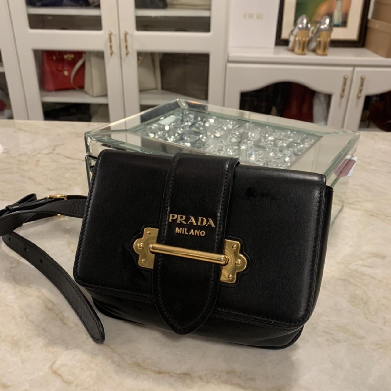 Prada womens belt online bag